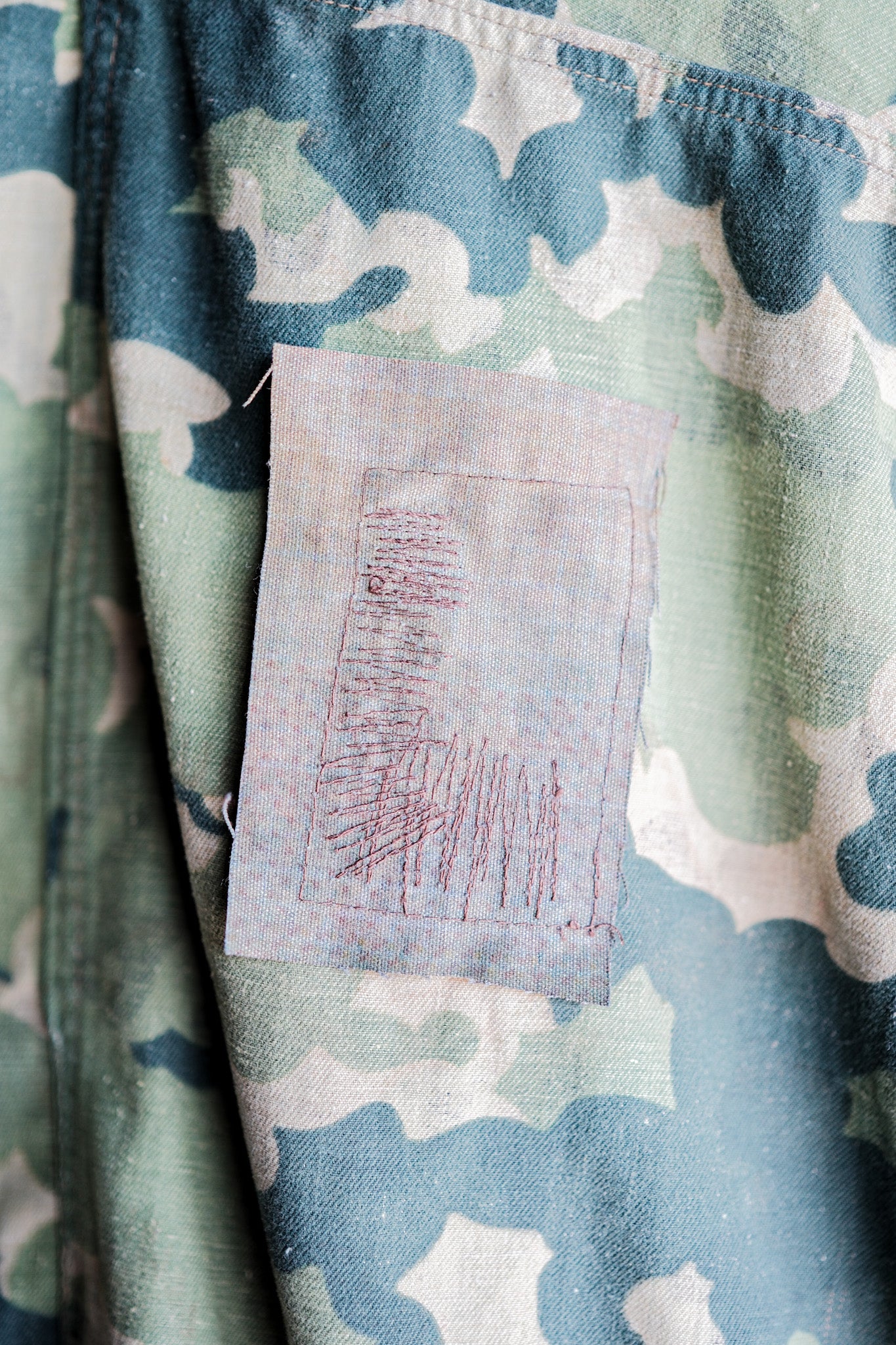 ［~50's］Czechoslovakian Army Dubaky Camouflage Reversible Smock