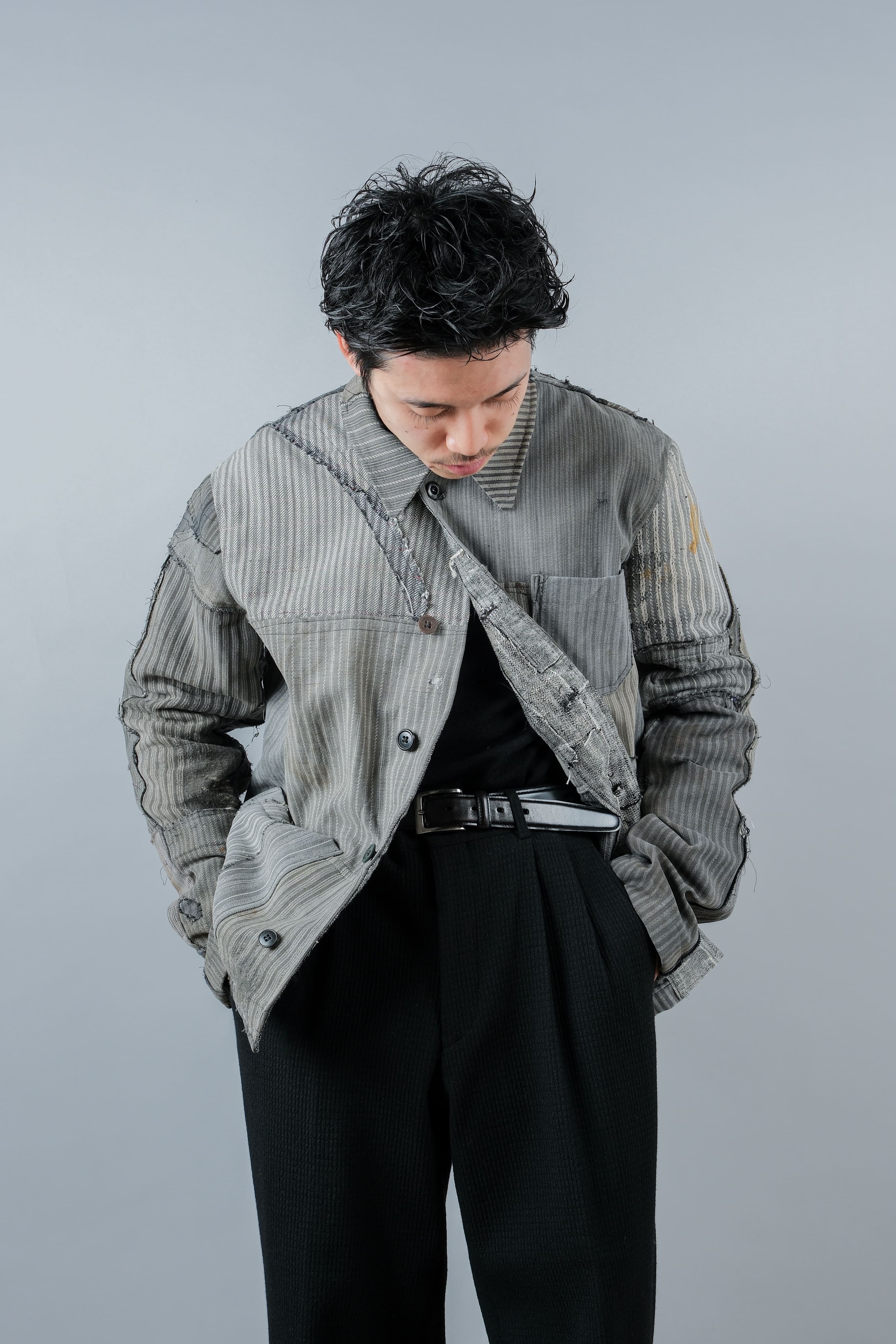 【PROPOSITION】French Work Pants Fabric Cotton Work Jacket