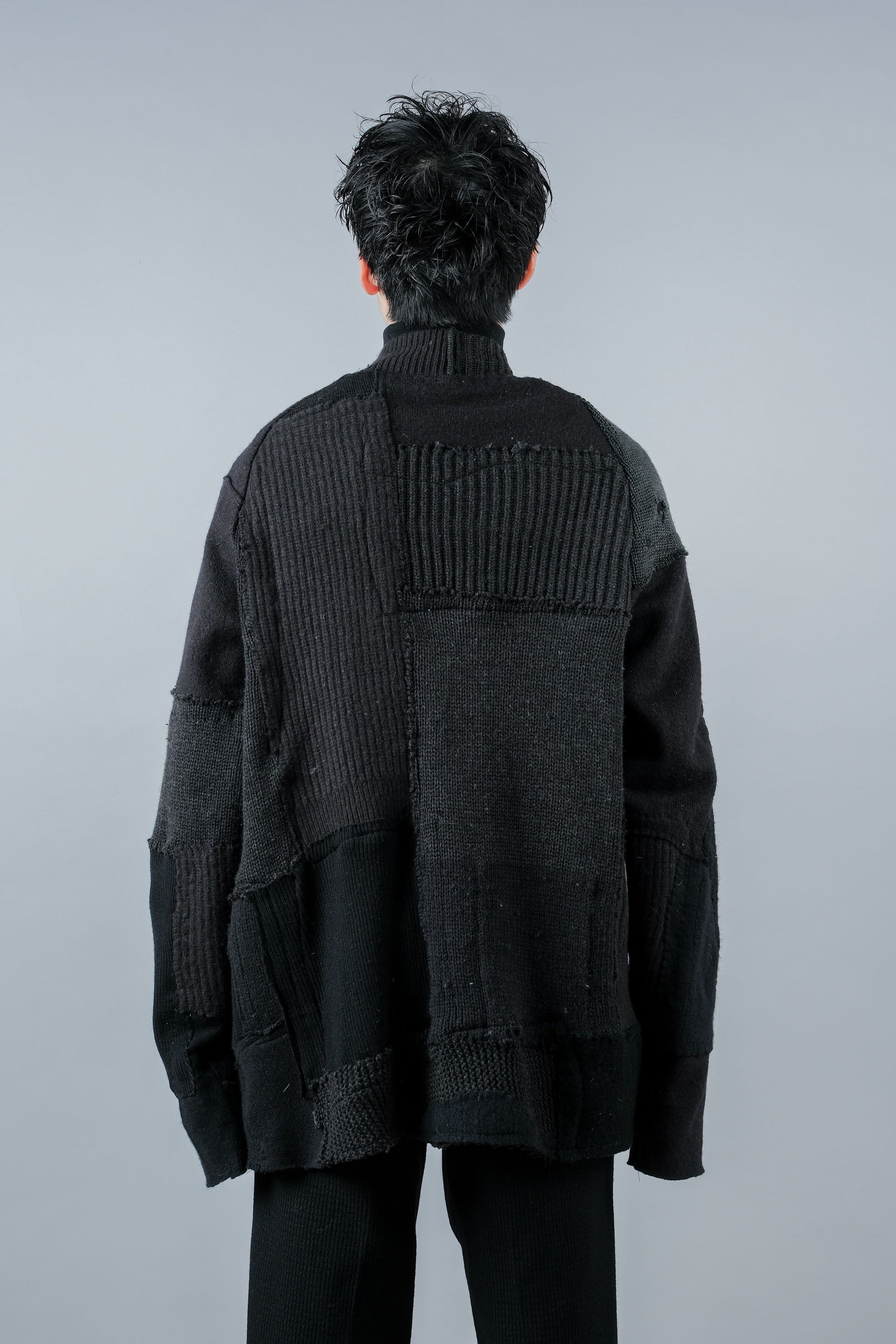 ［PROPOSITION］German & French Wool Fabric Double Breasted Knit Jacket
