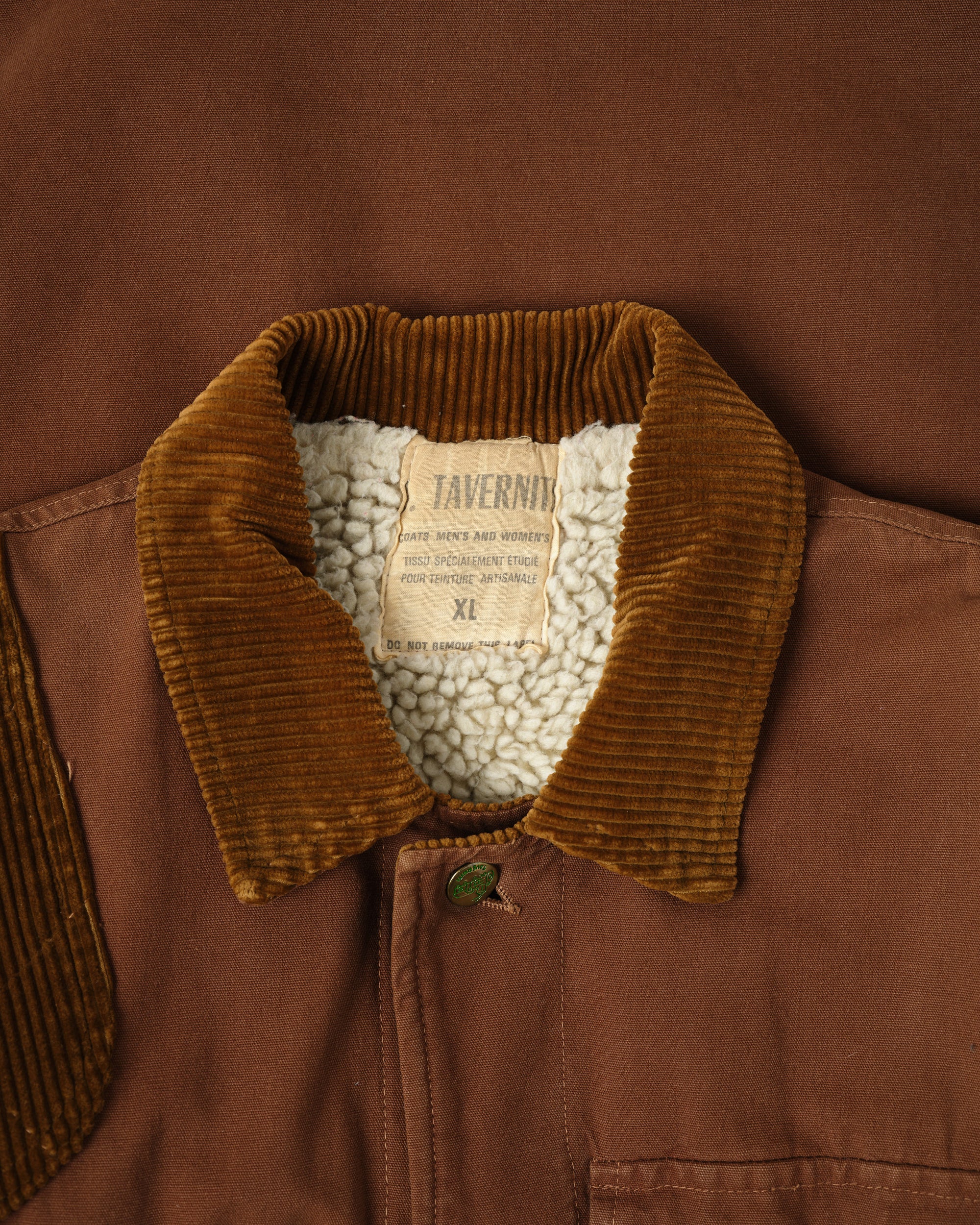 ［~80's］Old J.TAVERNITI Boa Lined Hunting Jacket Size.XL