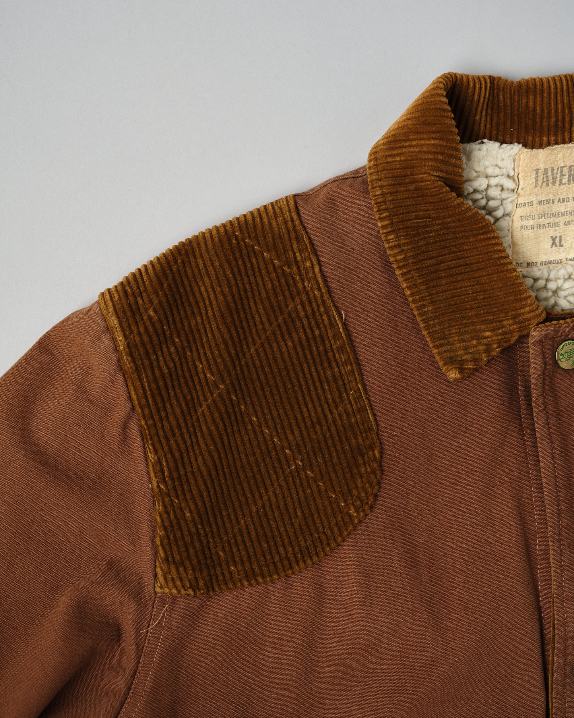 ［~80's］Old J.TAVERNITI Boa Lined Hunting Jacket Size.XL