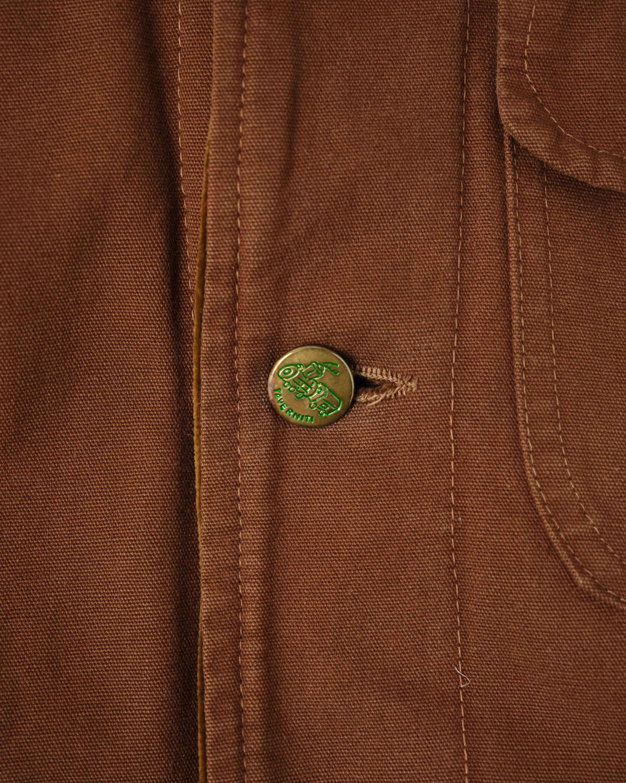［~80's］Old J.TAVERNITI Boa Lined Hunting Jacket Size.XL