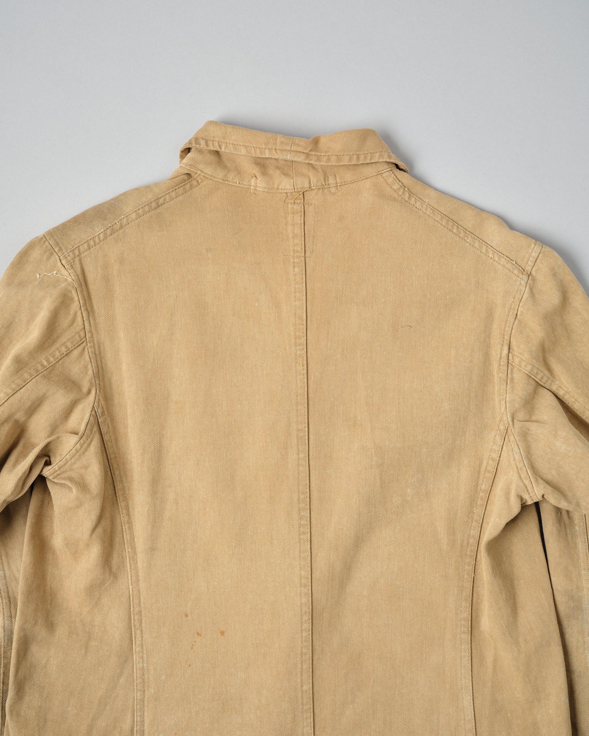 ［~50's］British Vintage Khaki Cotton Drill Work Coat "CC41"