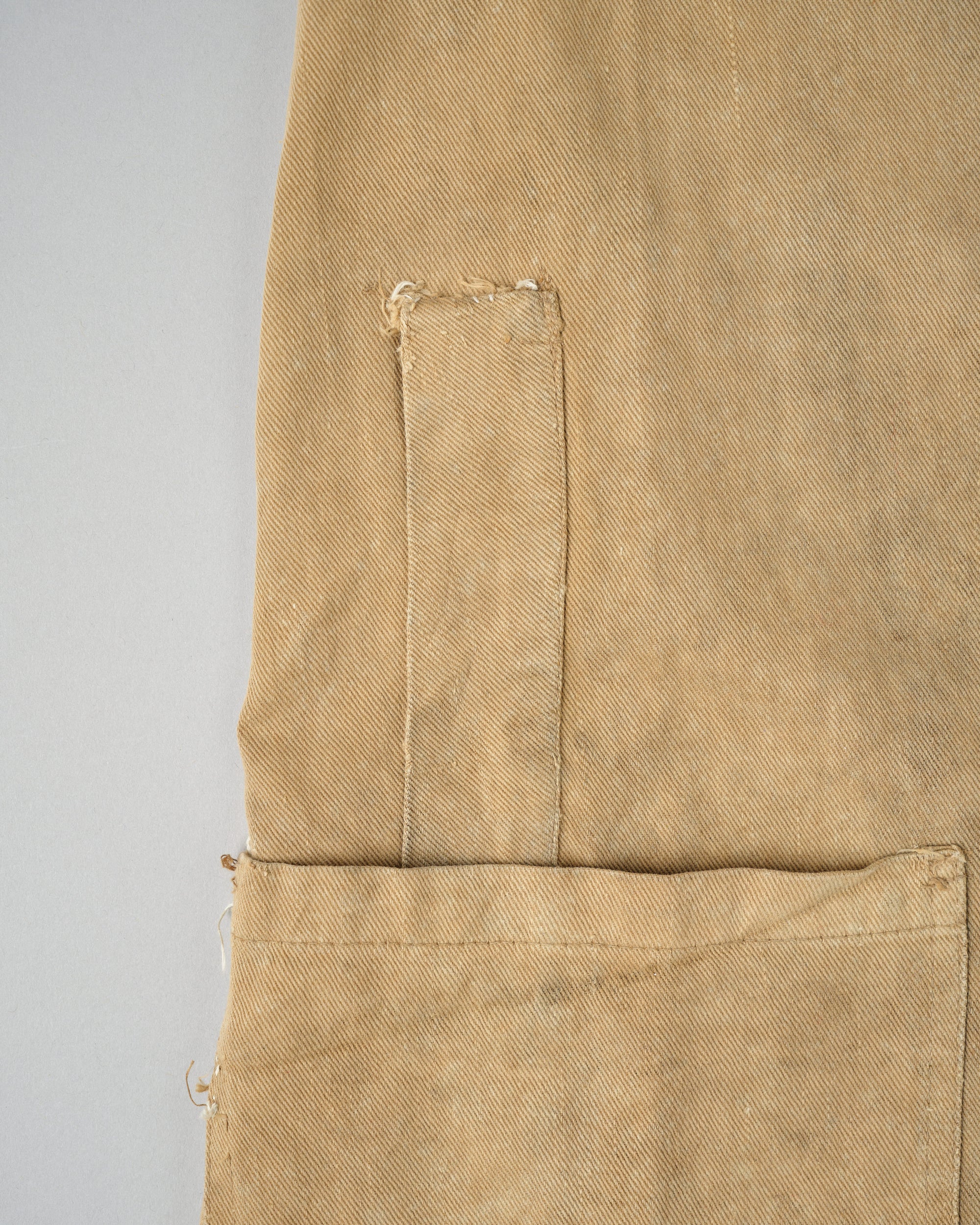 ［~50's］British Vintage Khaki Cotton Drill Work Coat "CC41"