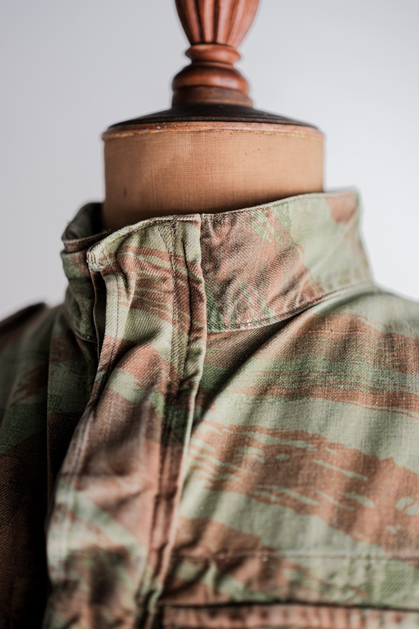 ［~50's］French Army TAP47/53 Lizard Camouflage Paratrooper Jacket Size.46