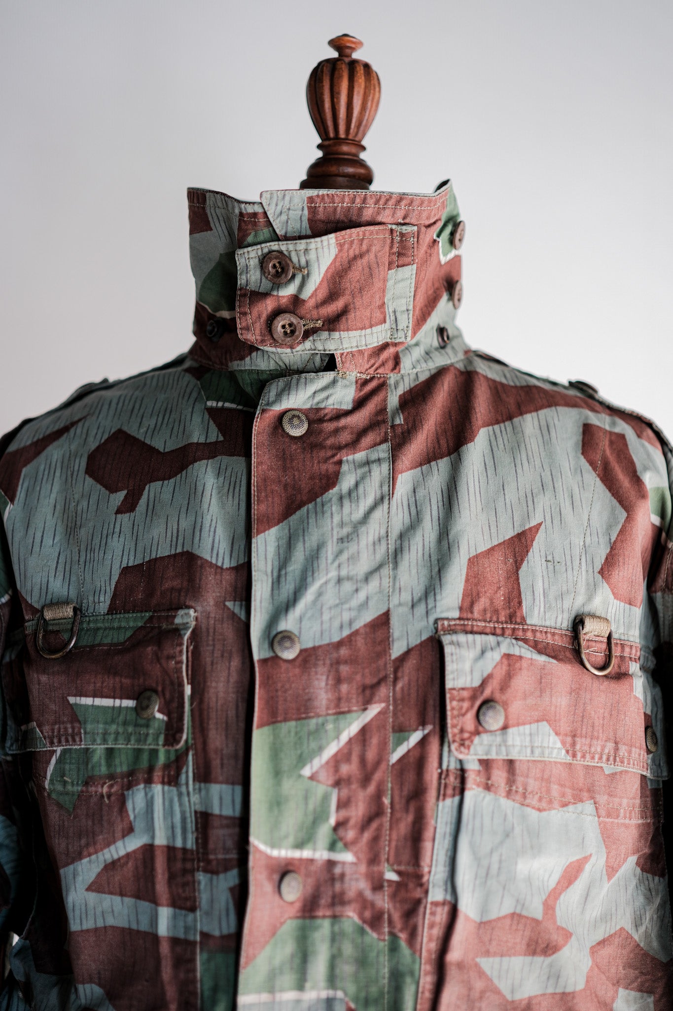 [~ 50's] Armée allemande Splinter Camouflage Camouflage Paratrooper Jacket