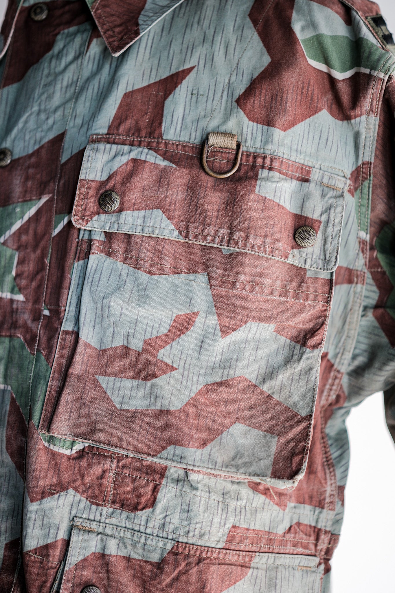 【~50's】German Army Splinter Camouflage Paratrooper Jacket