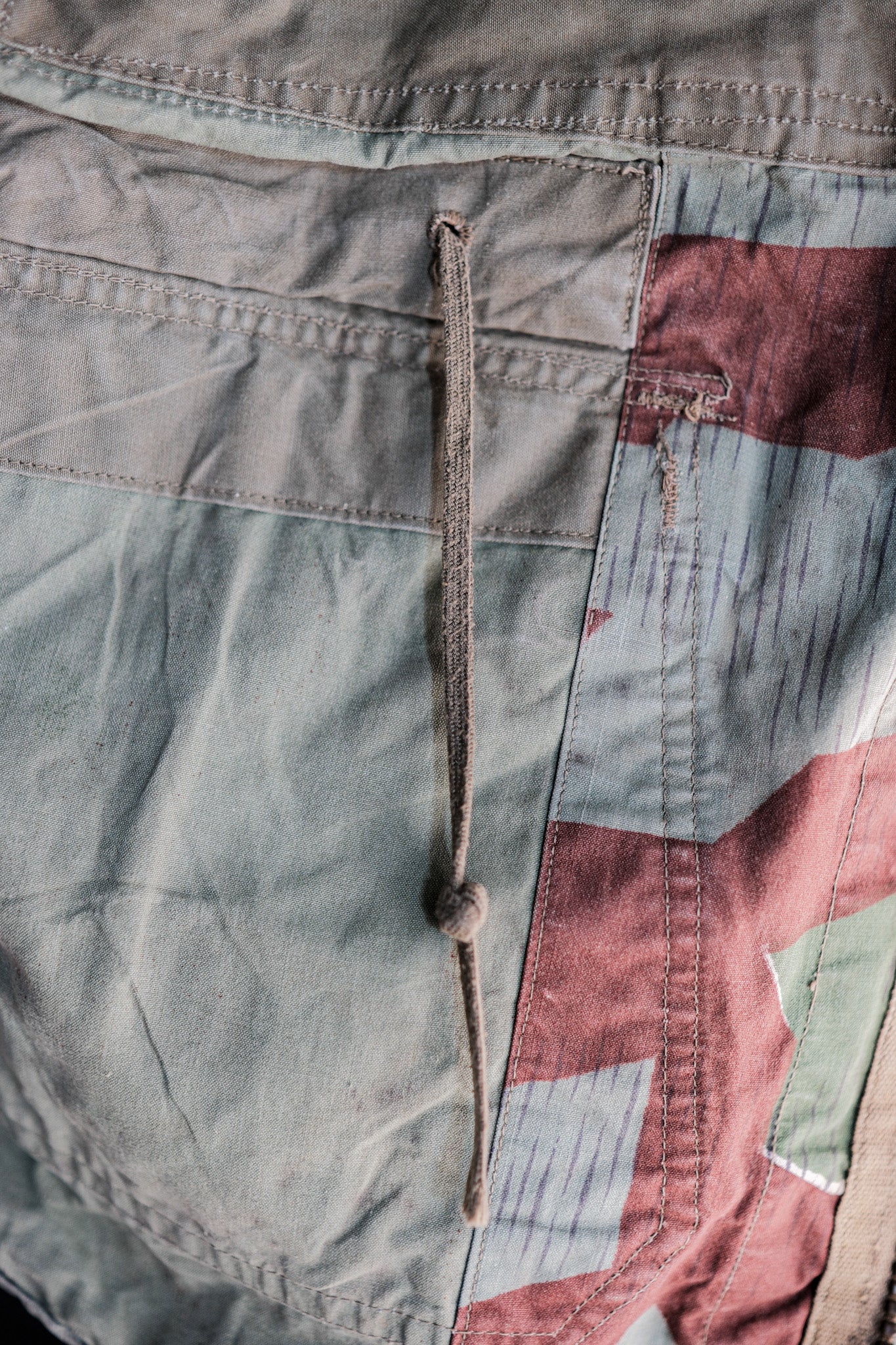 【~50's】German Army Splinter Camouflage Paratrooper Jacket