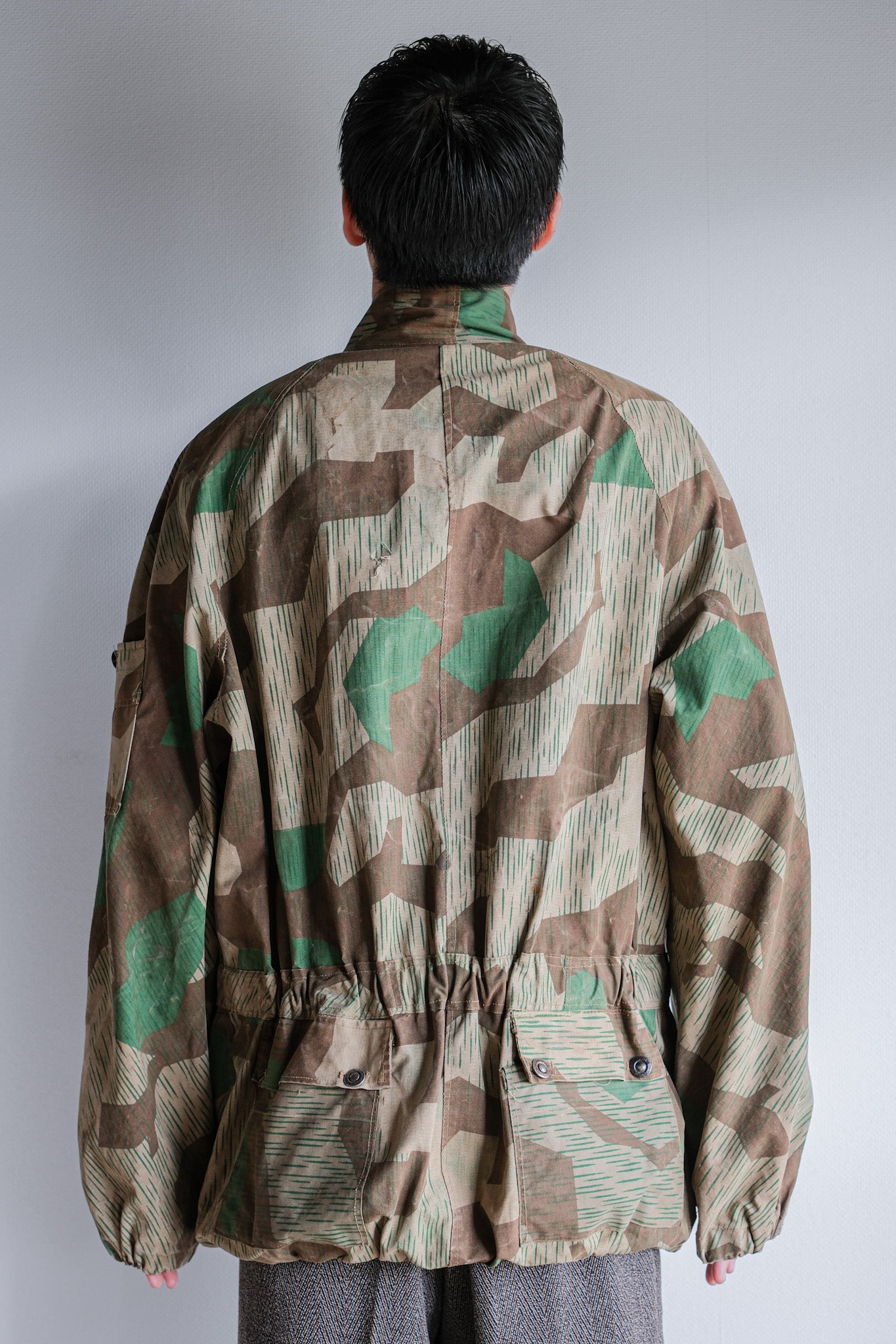 [~ 60's] German Vintage Splinter Camouflage Paratrooper Style Jacket