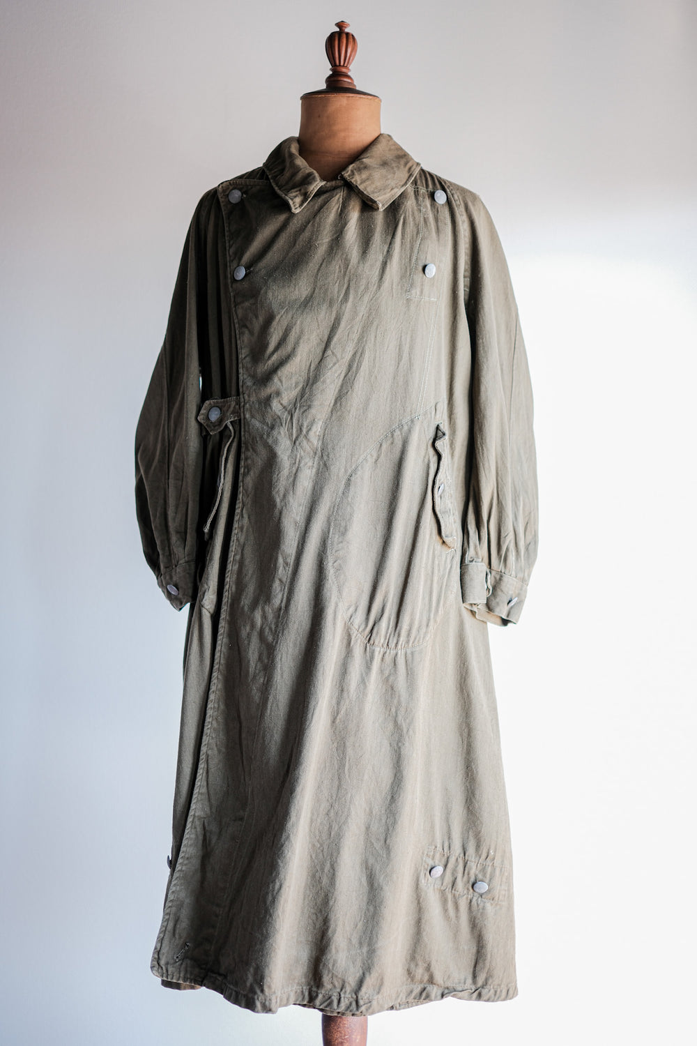 【~40's】WWⅡ German Afrika Korps Tropical Motorcycle Coat "DAK"