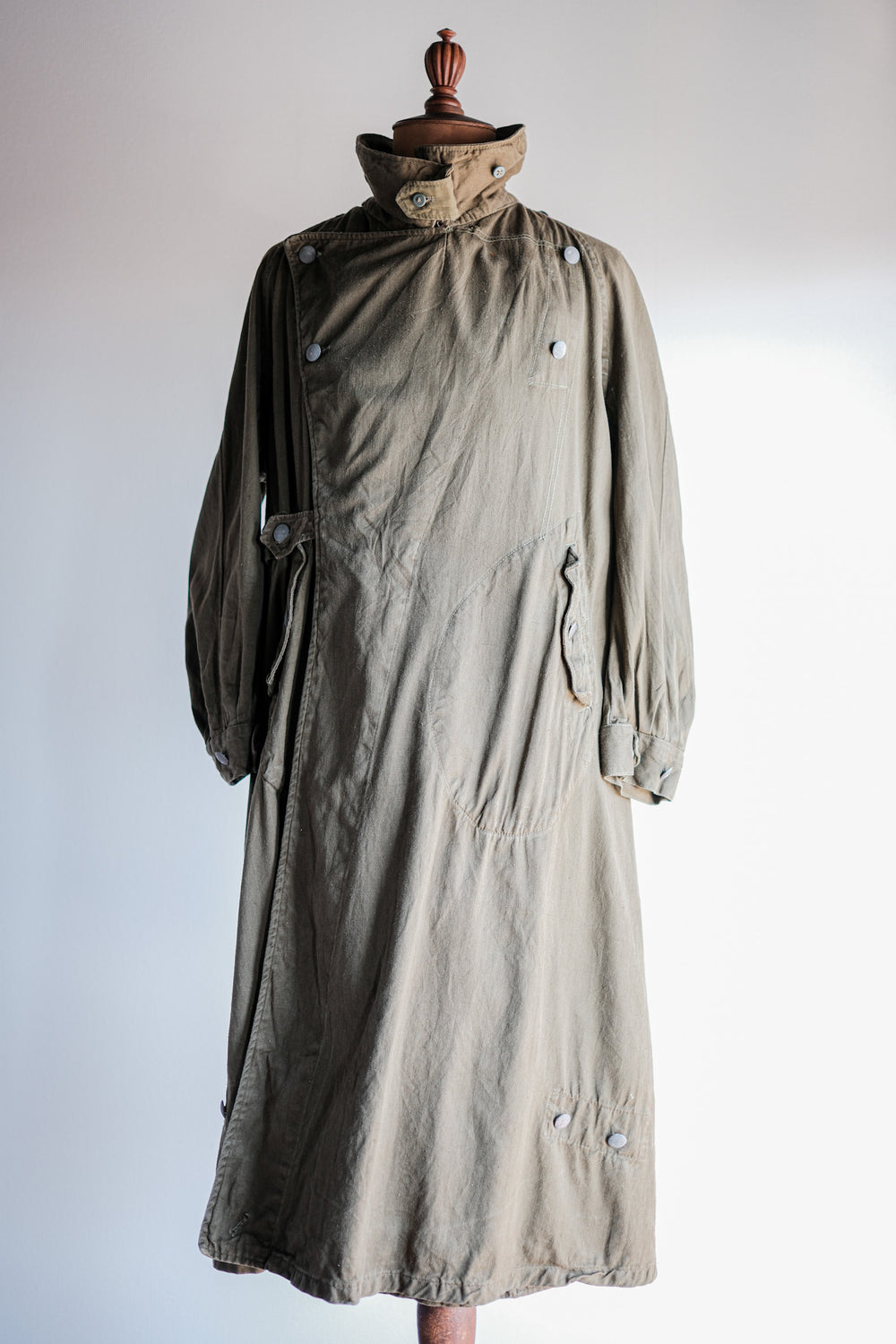 【~40's】WWⅡ German Afrika Korps Tropical Motorcycle Coat "DAK"