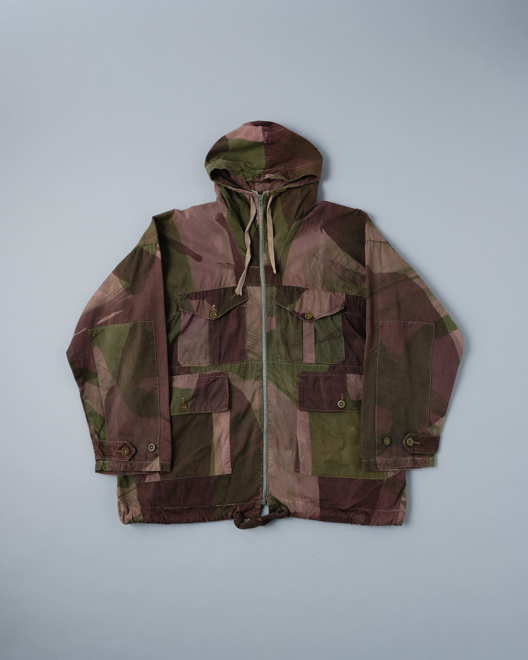 ［~40's］WWⅡ British Army Camouflage Windproof Smock Size.5 "SAS" "Modified"