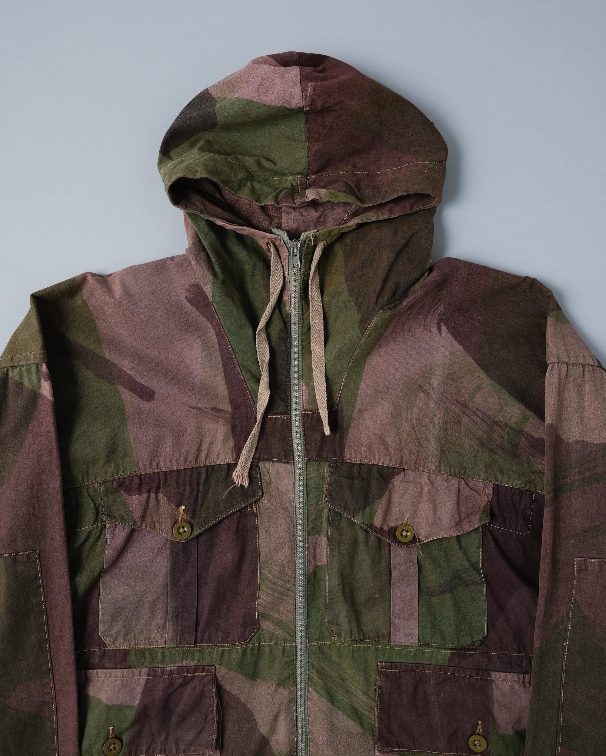 ［~40's］WWⅡ British Army Camouflage Windproof Smock Size.5 "SAS" "Modified"