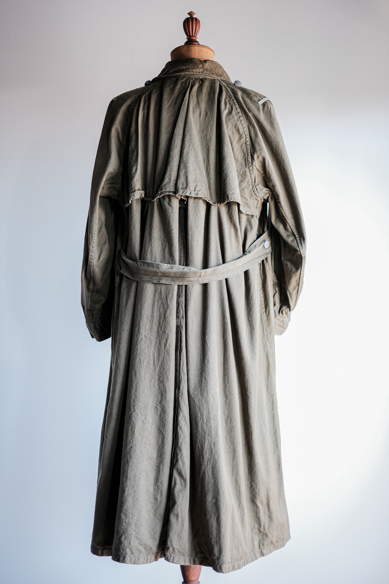 ［~40's］WWⅡ German Afrika Korps Tropical Motorcycle Coat "DAK"