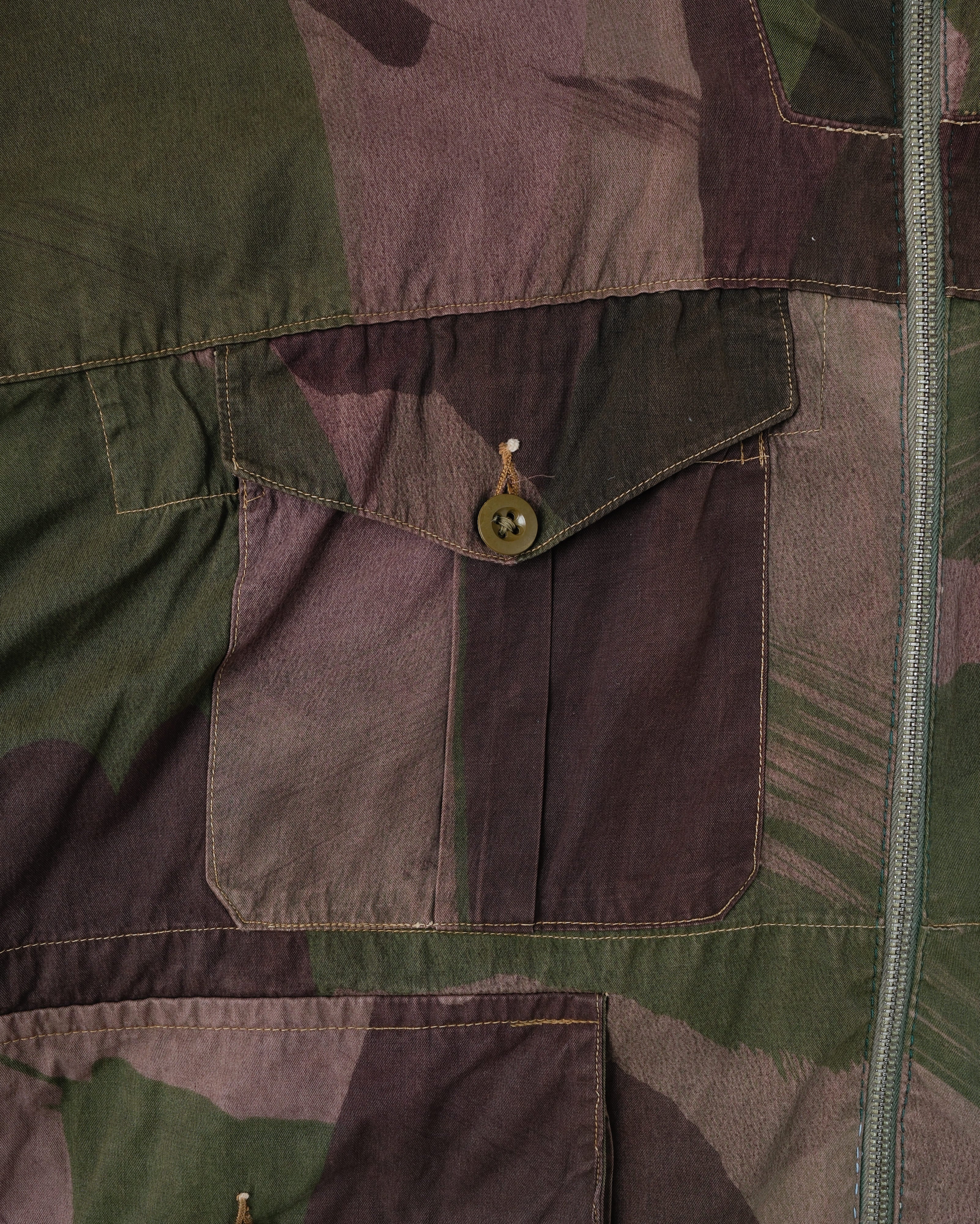 【~40's】WWⅡ British Army Camouflage Windproof Smock Size.5 "SAS" "Modified"