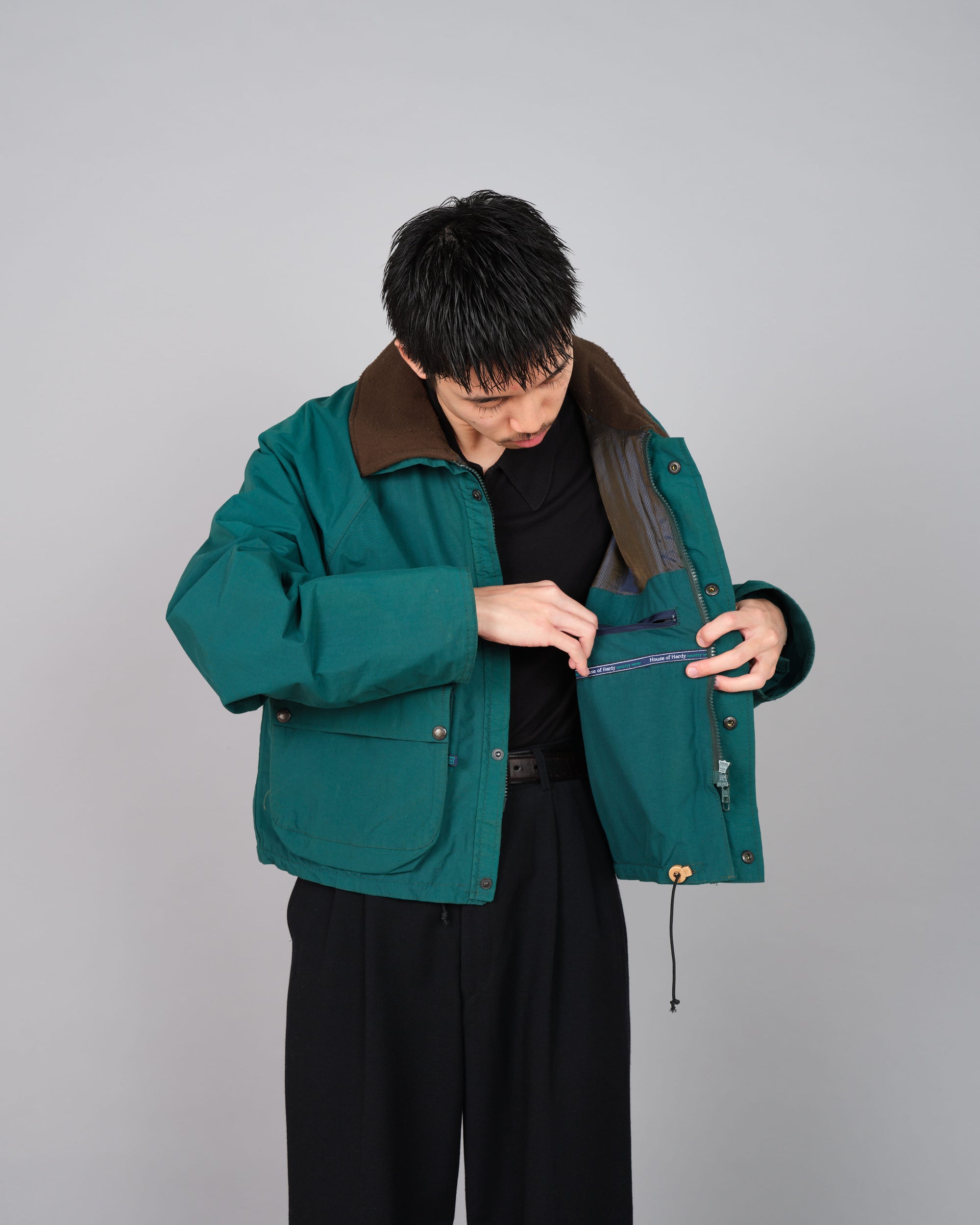 ［~90's］Old HOUSE OF HARDY Nylon Wading Jacket Size.M