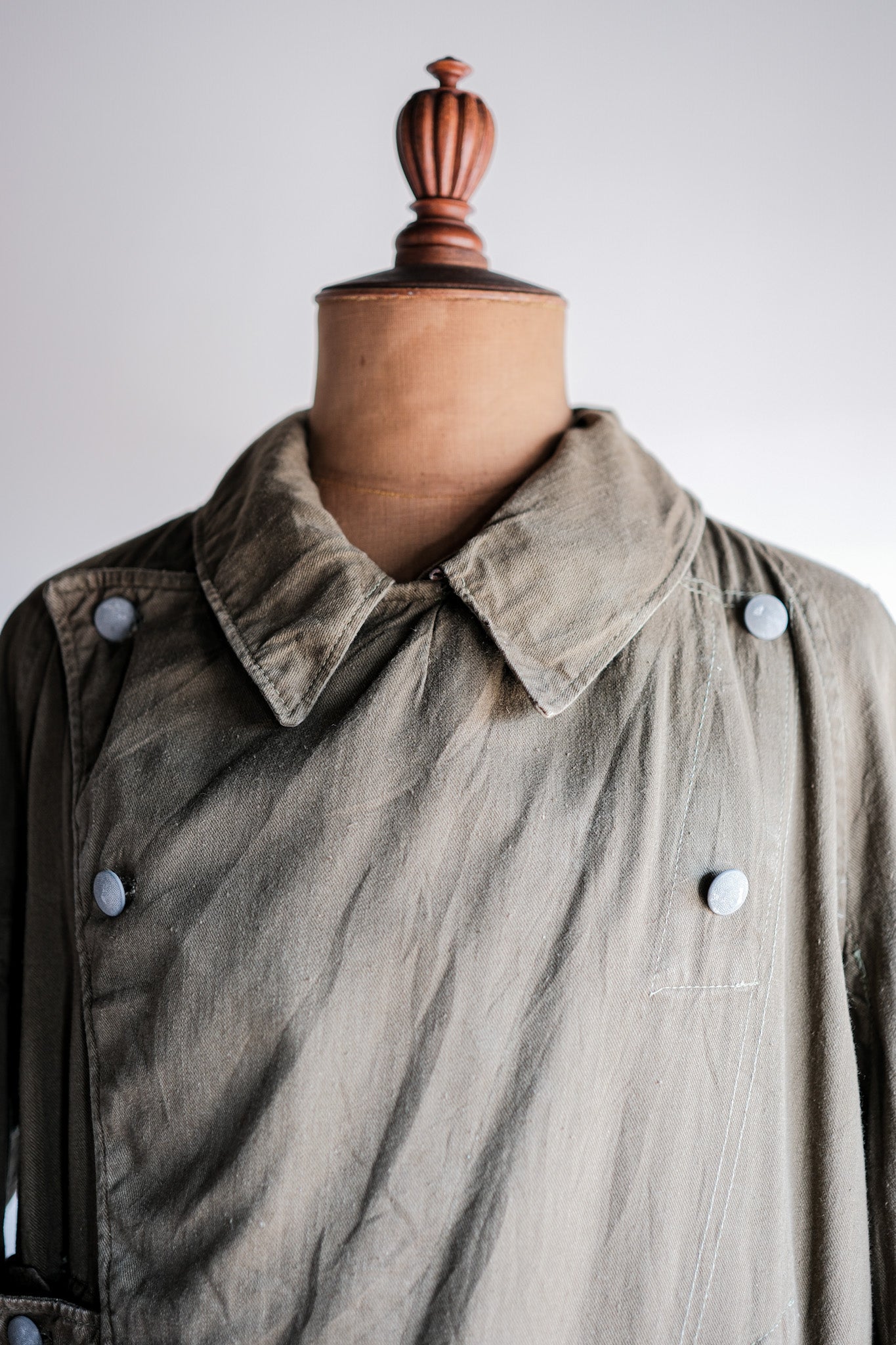 ［~40's］WWⅡ German Afrika Korps Tropical Motorcycle Coat "DAK"