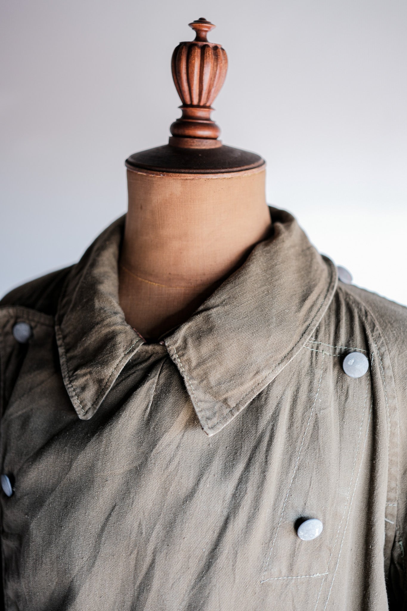 ［~40's］WWⅡ German Afrika Korps Tropical Motorcycle Coat "DAK"