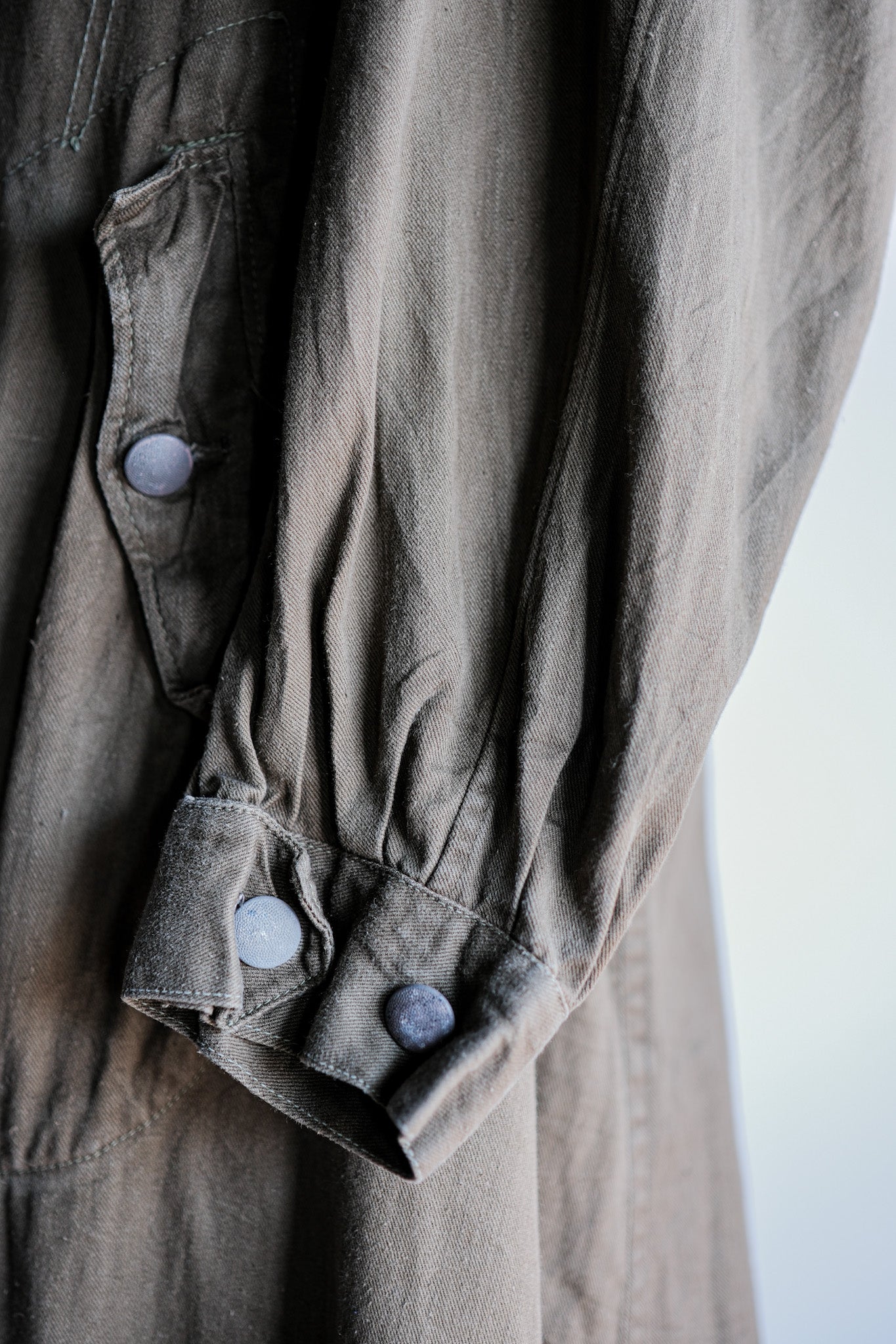 ［~40's］WWⅡ German Afrika Korps Tropical Motorcycle Coat "DAK"