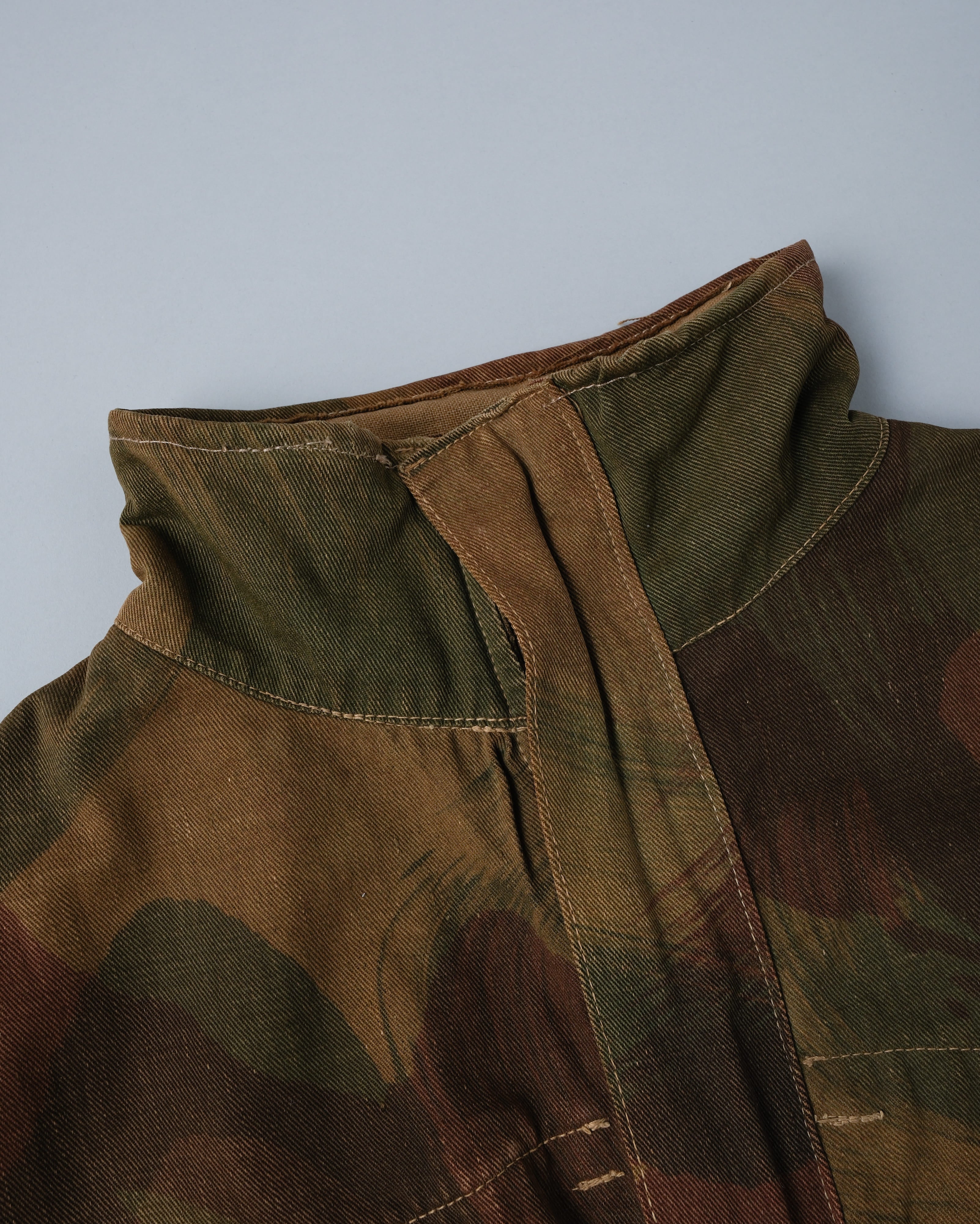 【~50's】British Army Airborne Troops Brushstroke Camouflage Denison Smock Size.5 "SAS" "2nd Pattern"