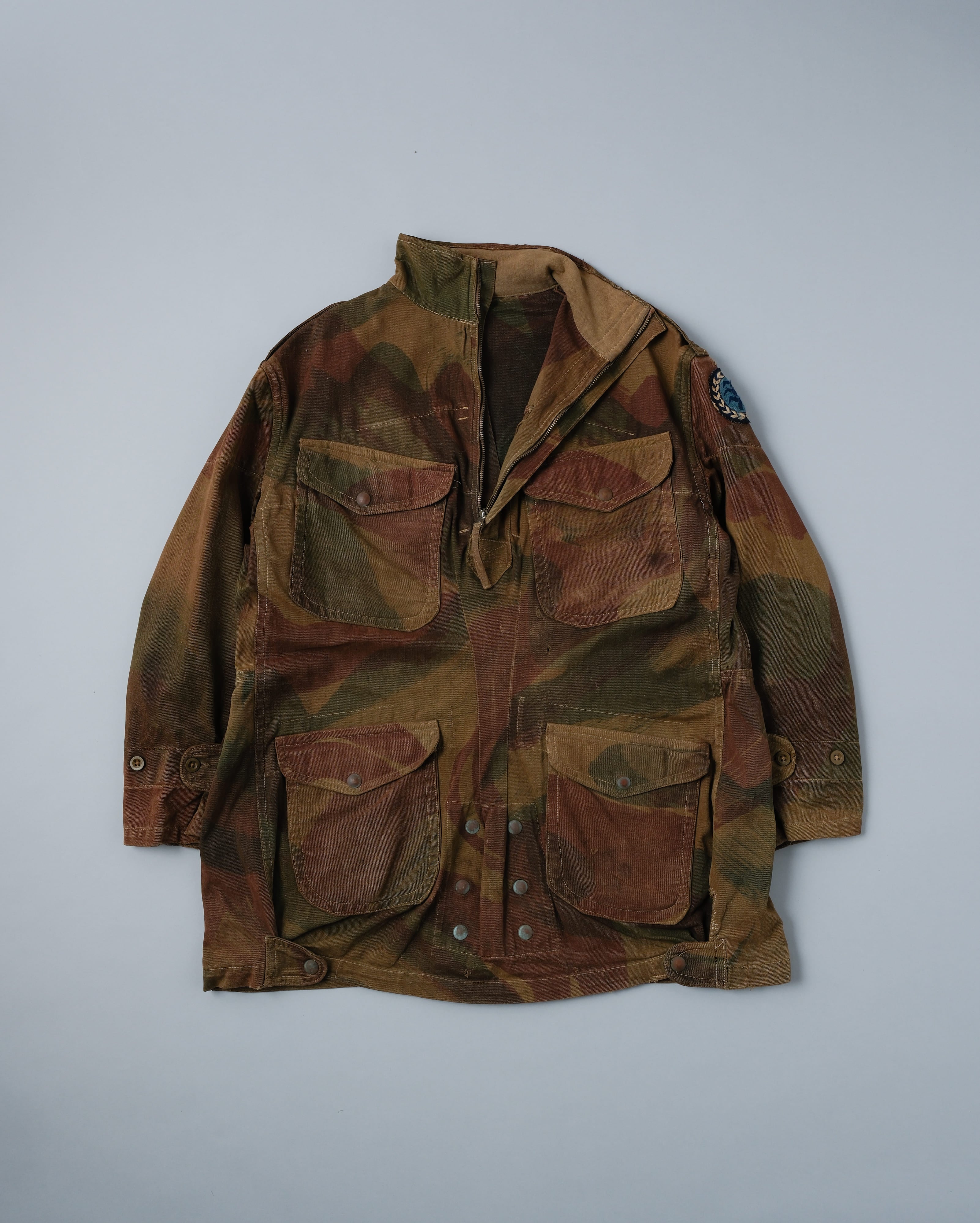 【~50's】British Army Airborne Troops Brushstroke Camouflage Denison Smock Size.5 "SAS" "2nd Pattern"