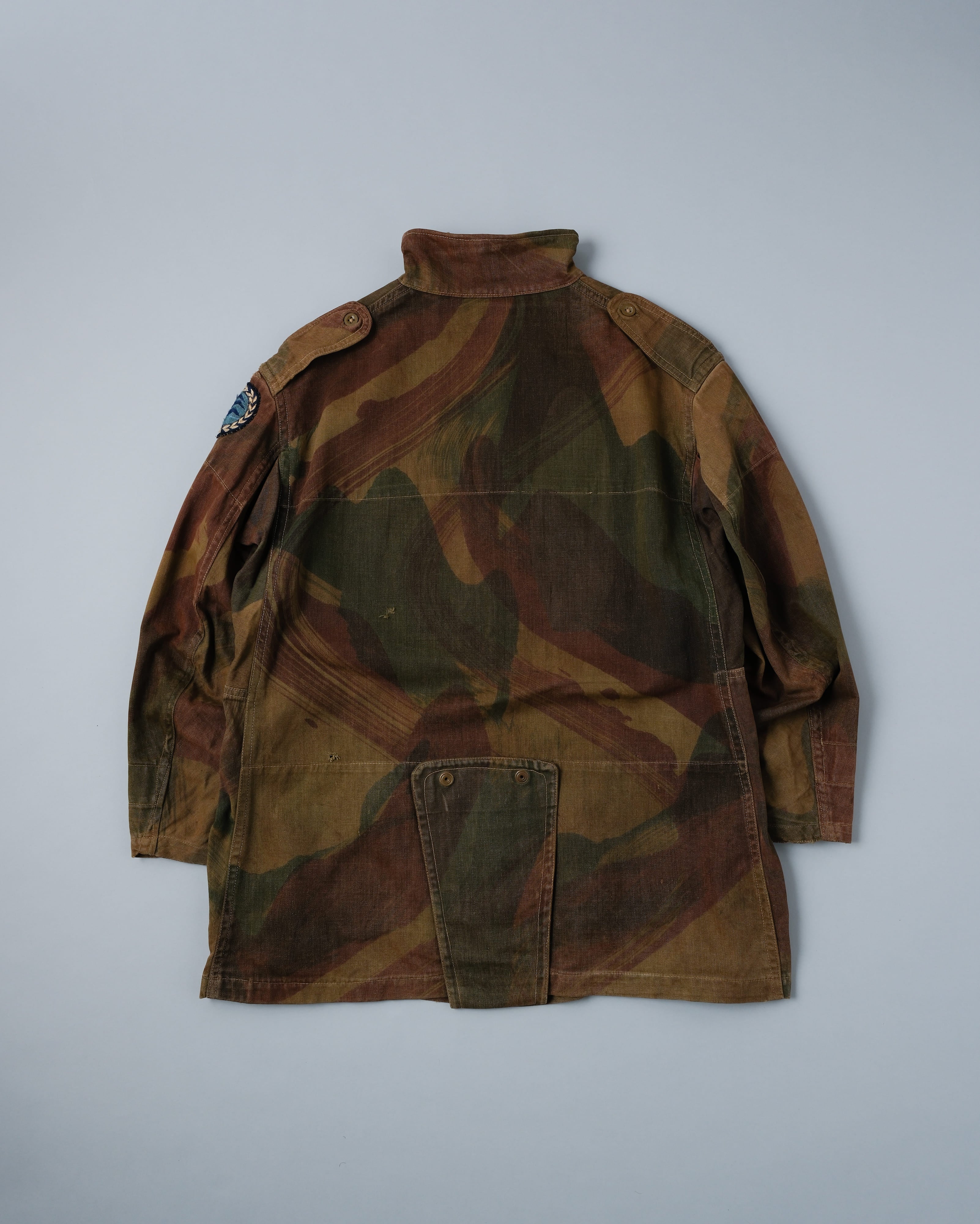 [~50's] British Army Airborne Troops Brushstroke Camouflage Denison Smock Size.5 "SAS" "2nd Pattern"