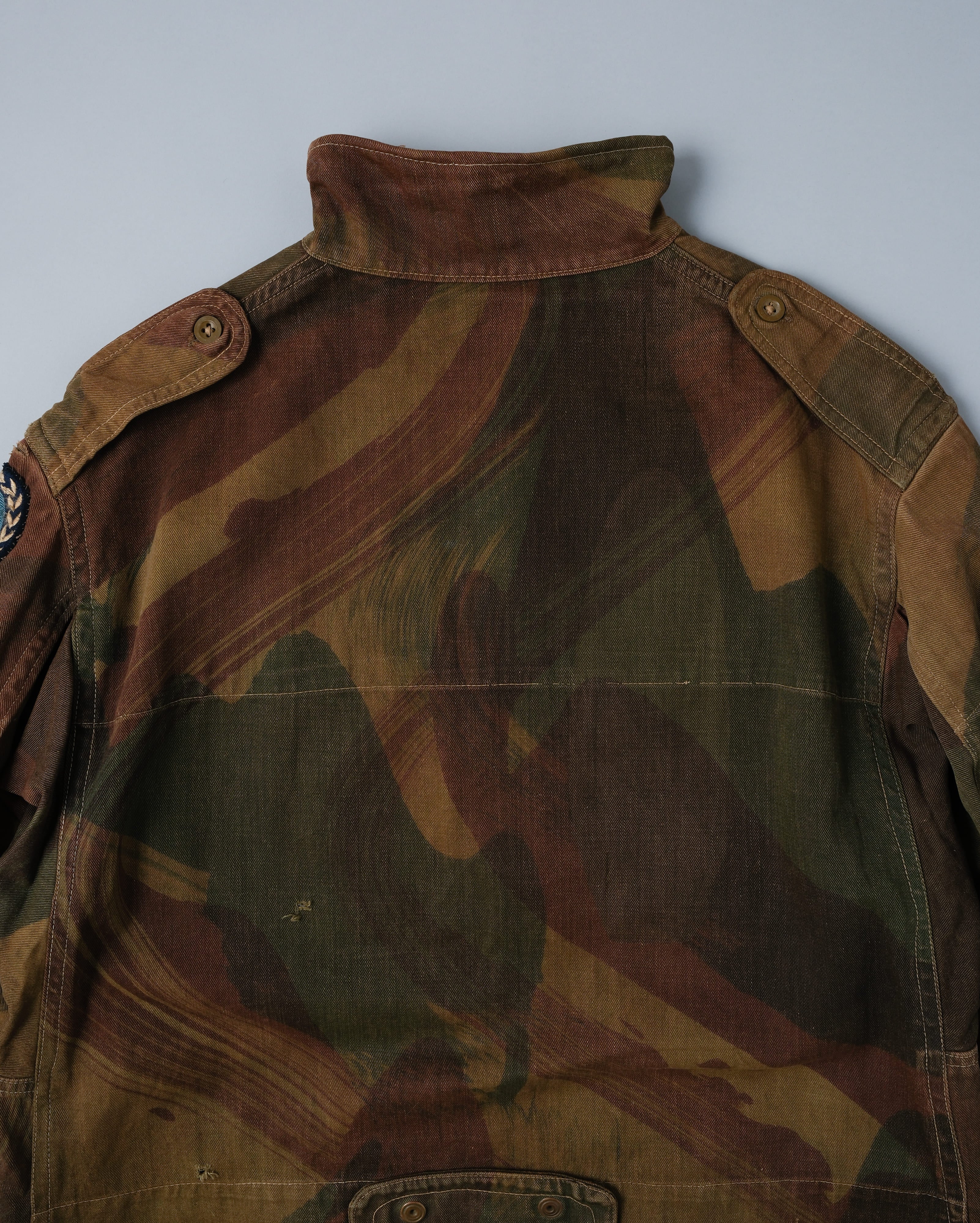 【~50's】British Army Airborne Troops Brushstroke Camouflage Denison Smock Size.5 "SAS" "2nd Pattern"