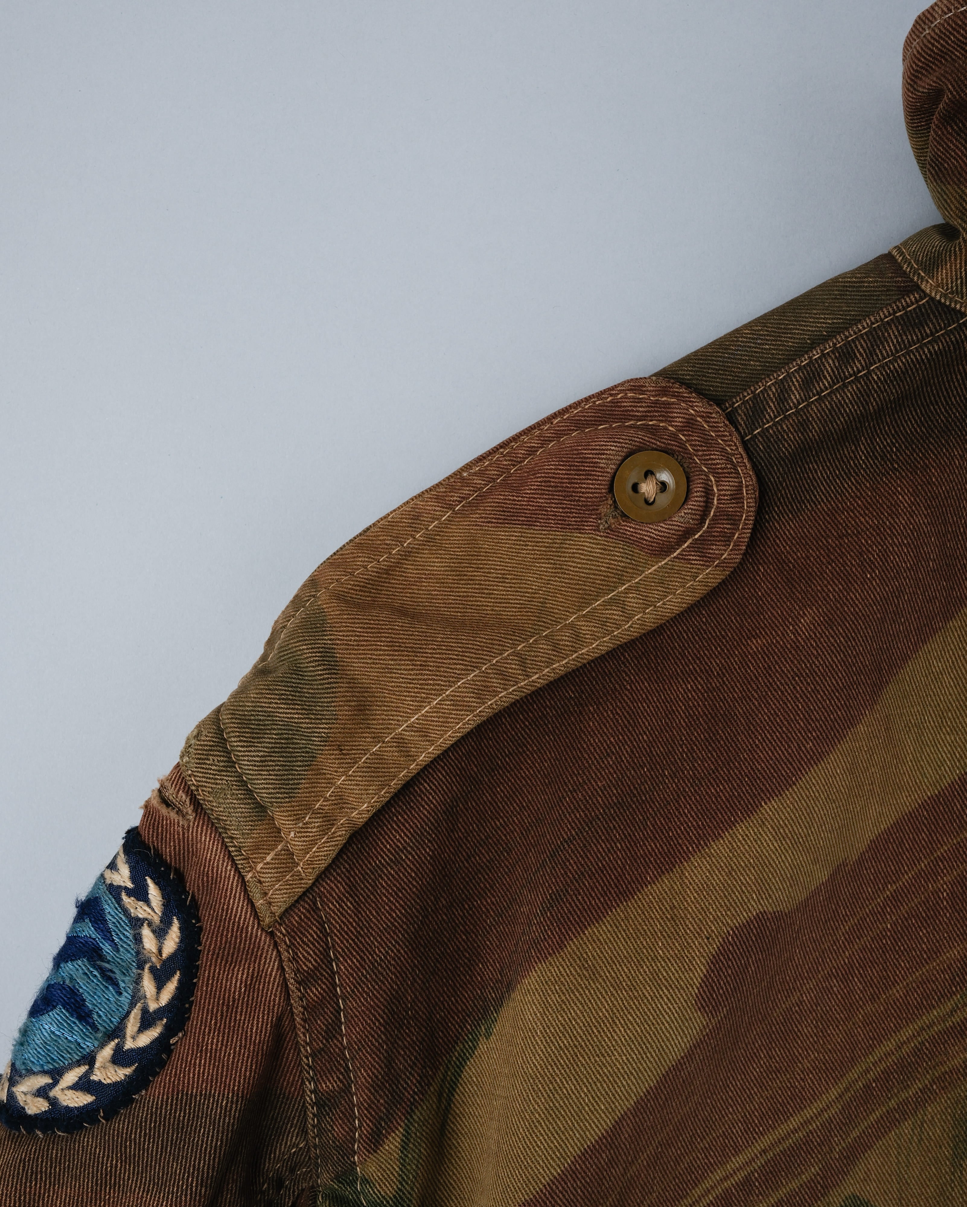 【~50's】British Army Airborne Troops Brushstroke Camouflage Denison Smock Size.5 "SAS" "2nd Pattern"