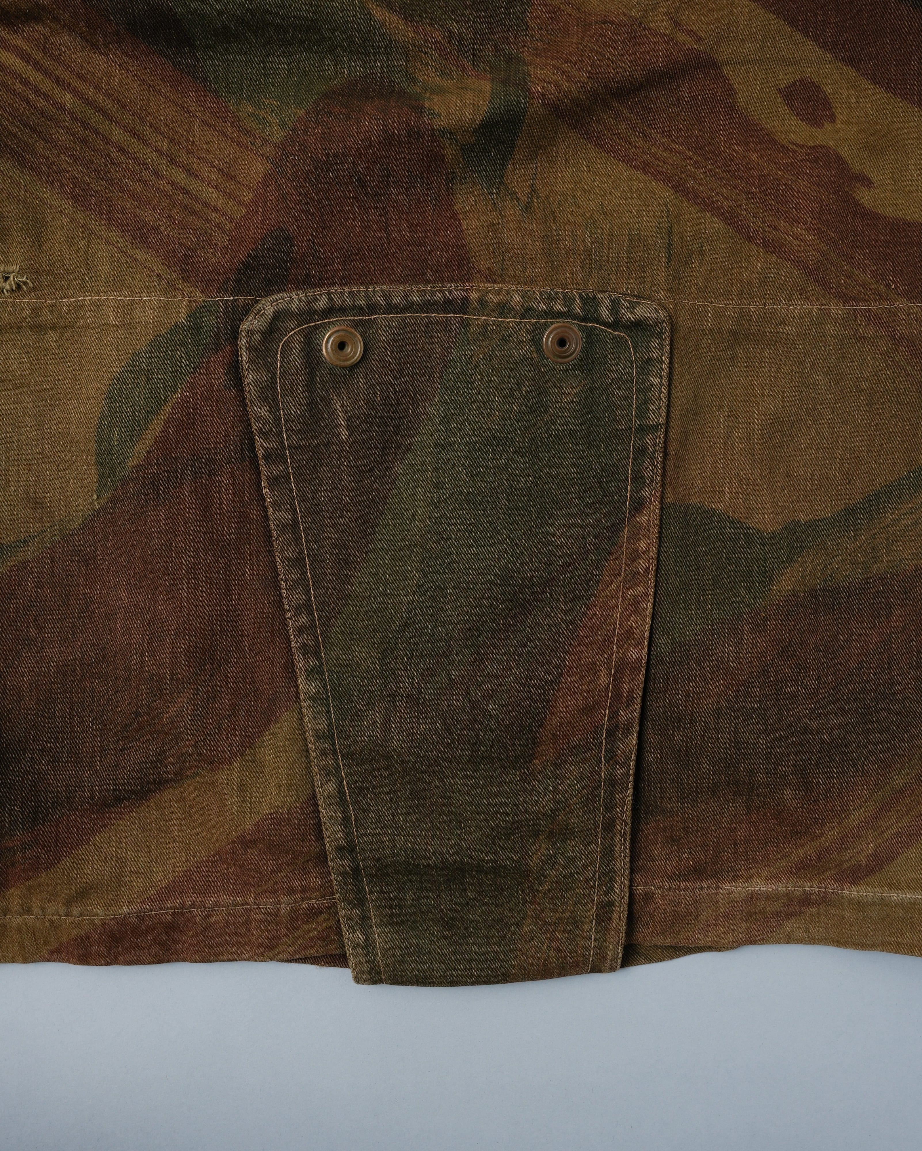 【~50's】British Army Airborne Troops Brushstroke Camouflage Denison Smock Size.5 "SAS" "2nd Pattern"