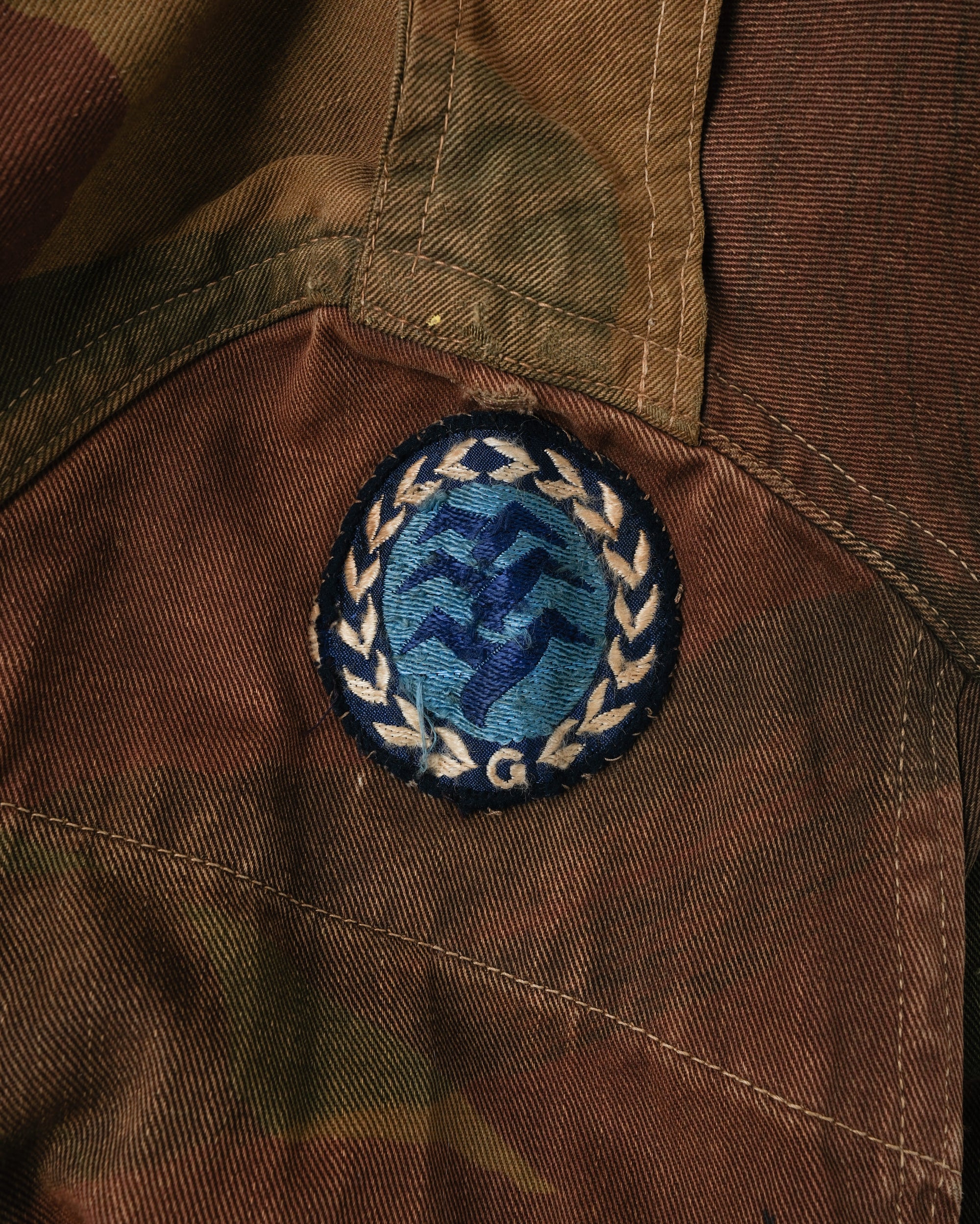 ［~50's］British Army Airborne Troops Brushstroke Camouflage Denison Smock Size.5 "SAS" "2nd Pattern"