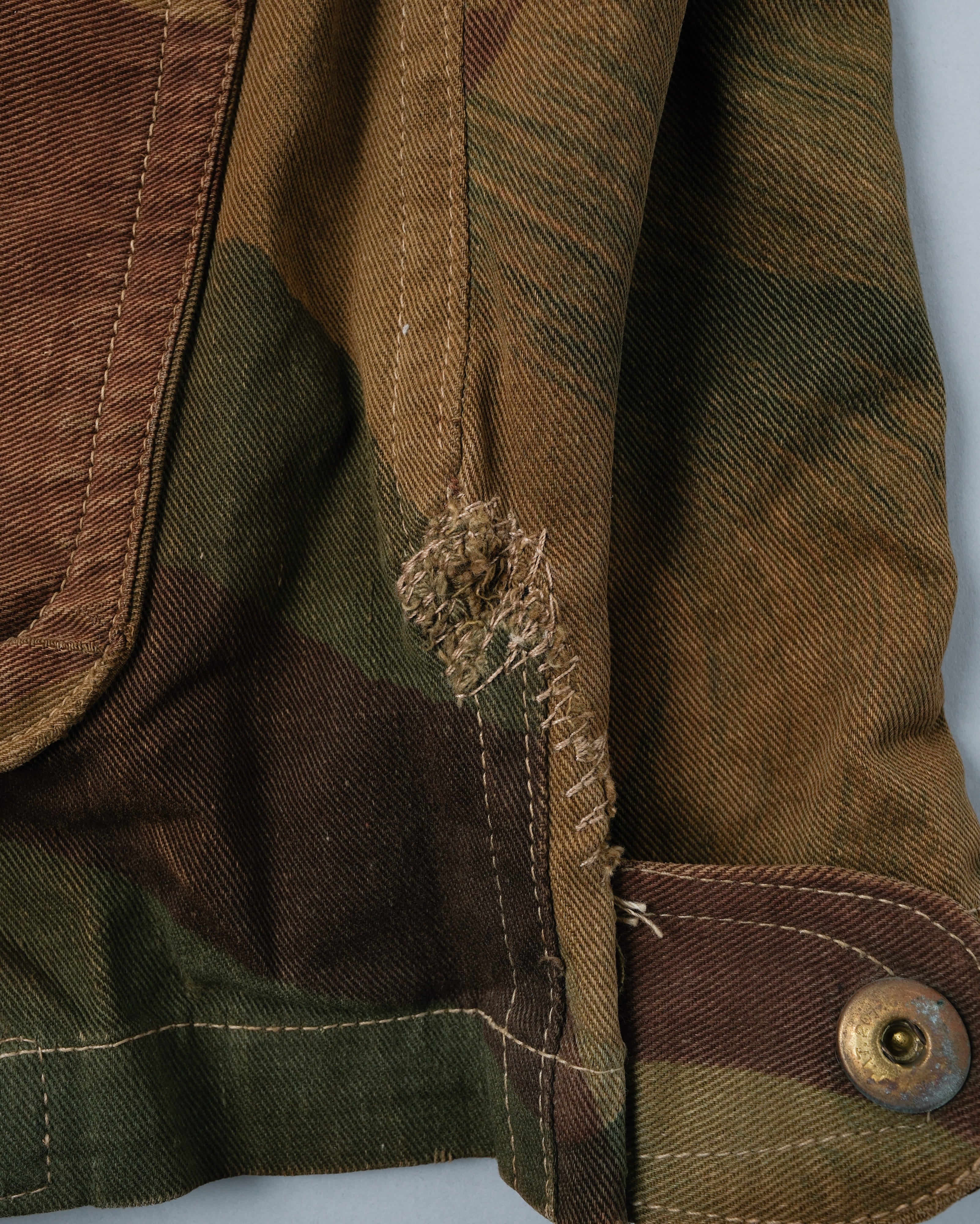 【~50's】British Army Airborne Troops Brushstroke Camouflage Denison Smock Size.5 "SAS" "2nd Pattern"