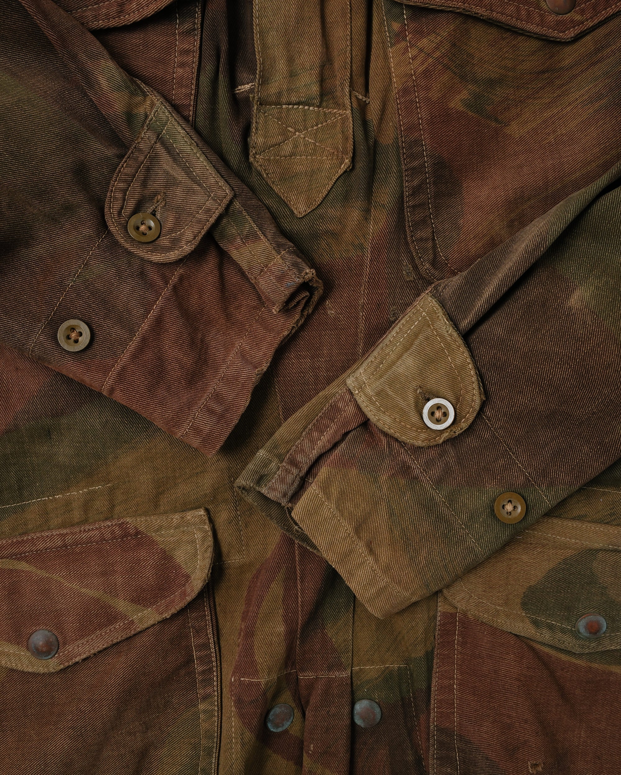 ［~50's］British Army Airborne Troops Brushstroke Camouflage Denison Smock Size.5 "SAS" "2nd Pattern"
