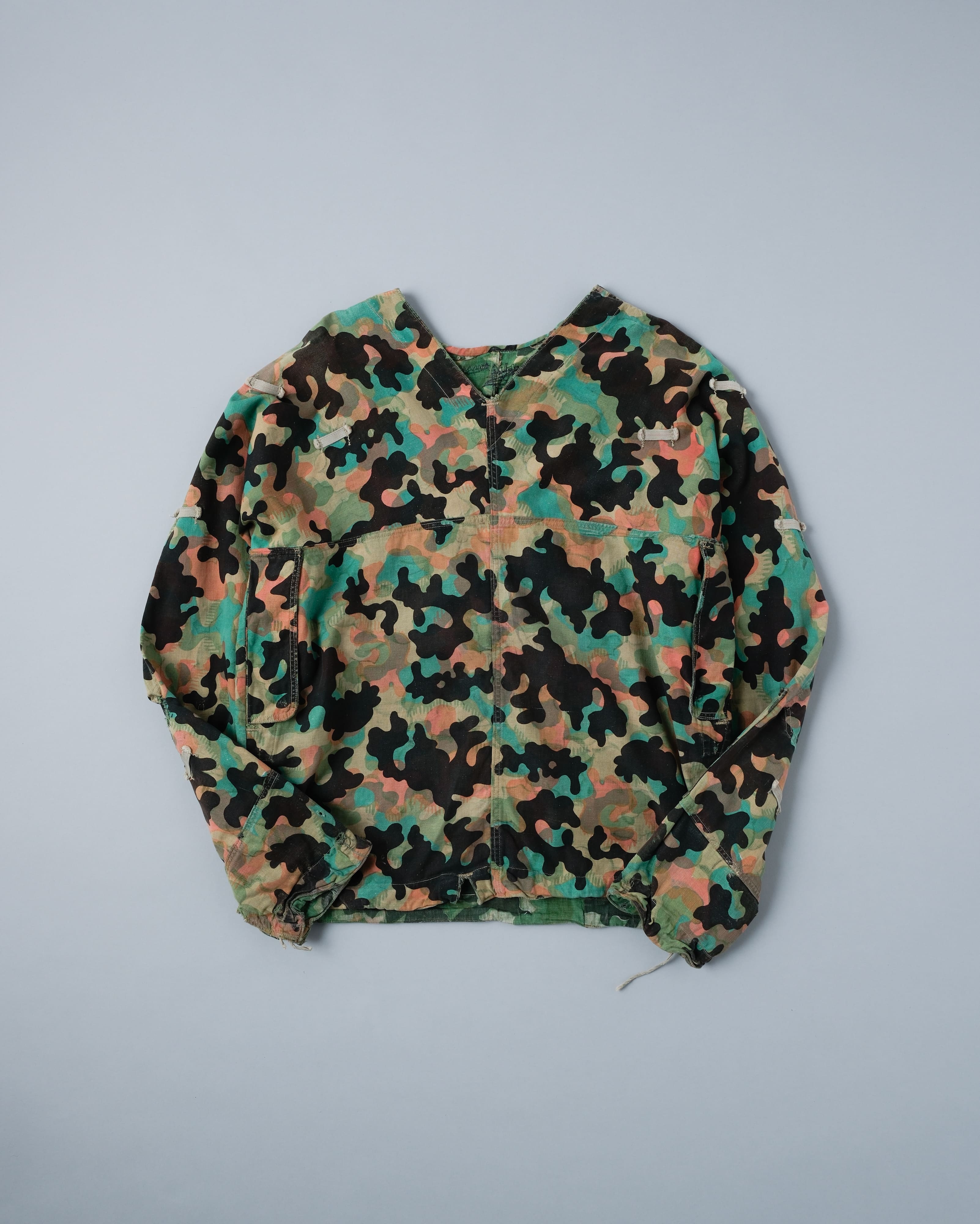 【~50's】Czechoslovakian Army Dubaky Camouflage Reversible Smock "Modified"