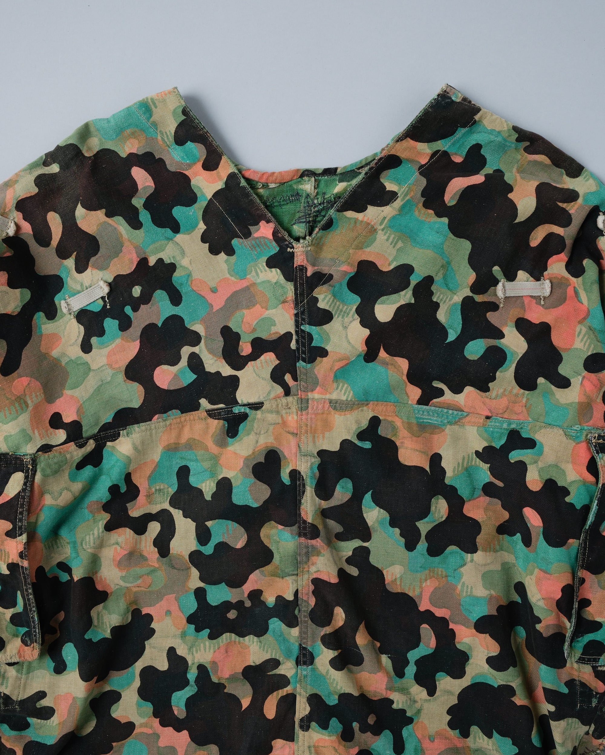 ［~50's］Czechoslovakian Army Dubaky Camouflage Reversible Smock "Modified"
