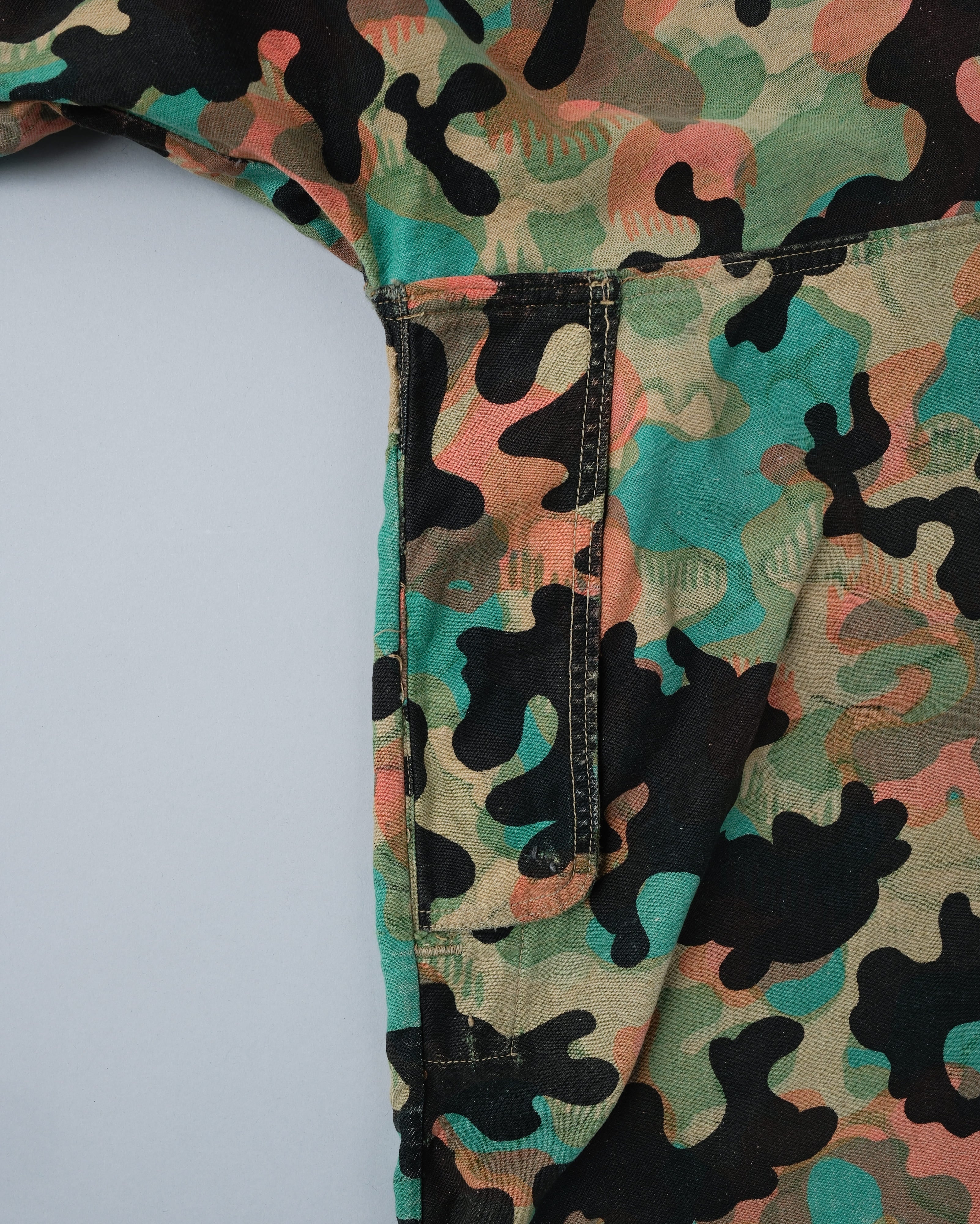 【~50's】Czechoslovakian Army Dubaky Camouflage Reversible Smock "Modified"