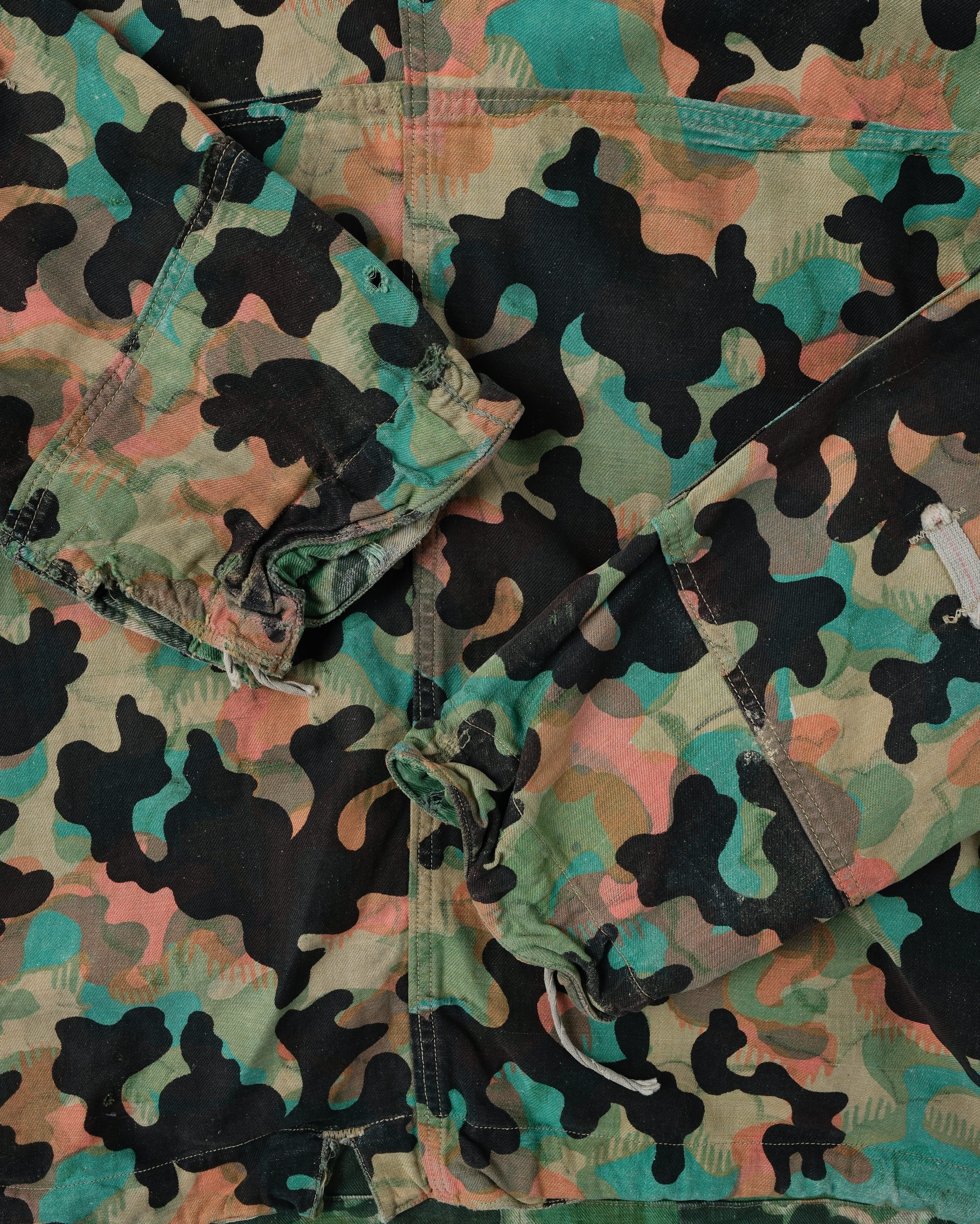 【~50's】Czechoslovakian Army Dubaky Camouflage Reversible Smock "Modified"