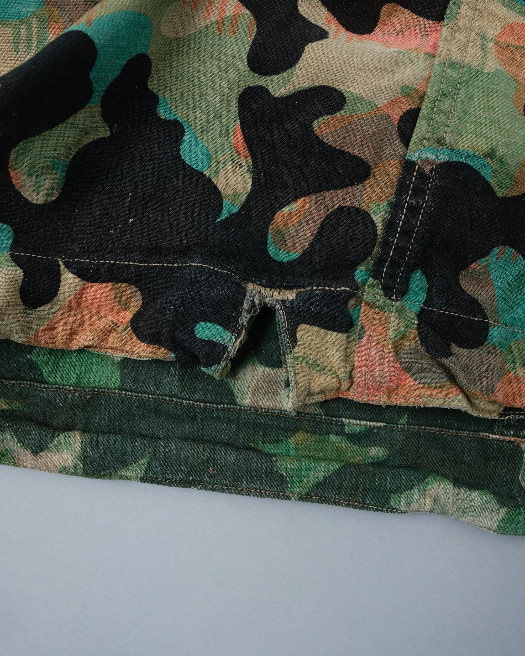 ［~50's］Czechoslovakian Army Dubaky Camouflage Reversible Smock "Modified"