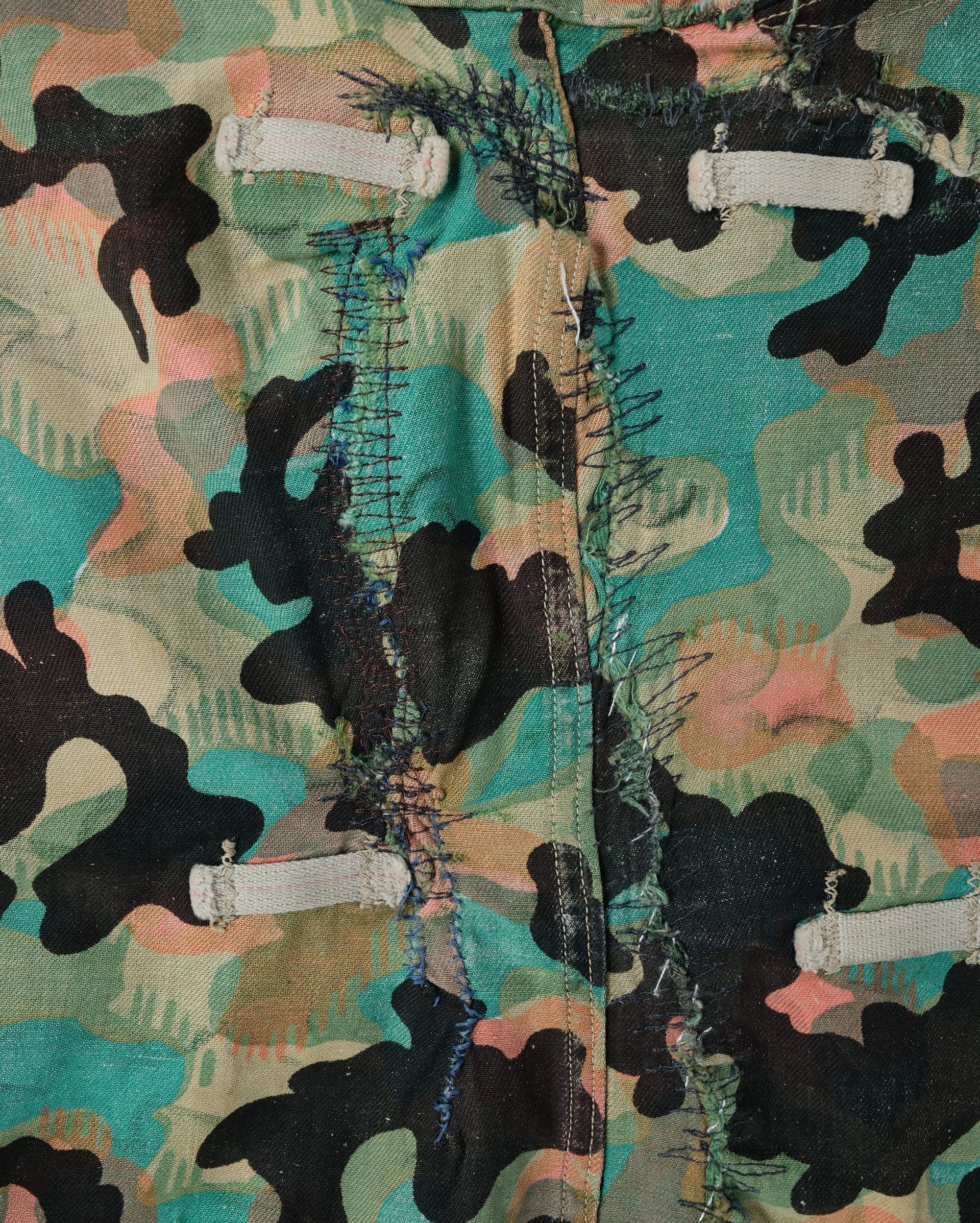 ［~50's］Czechoslovakian Army Dubaky Camouflage Reversible Smock "Modified"