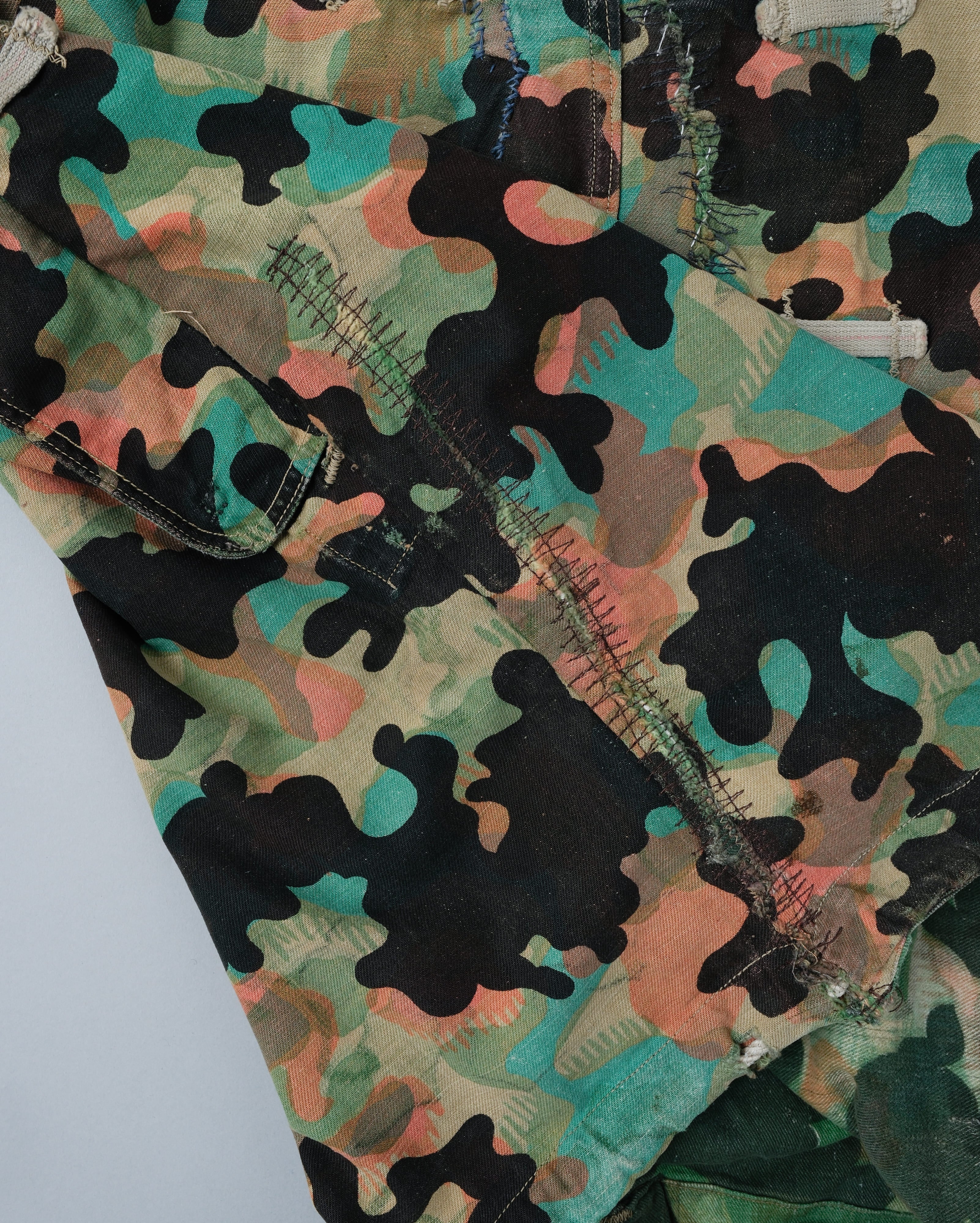 【~50's】Czechoslovakian Army Dubaky Camouflage Reversible Smock "Modified"