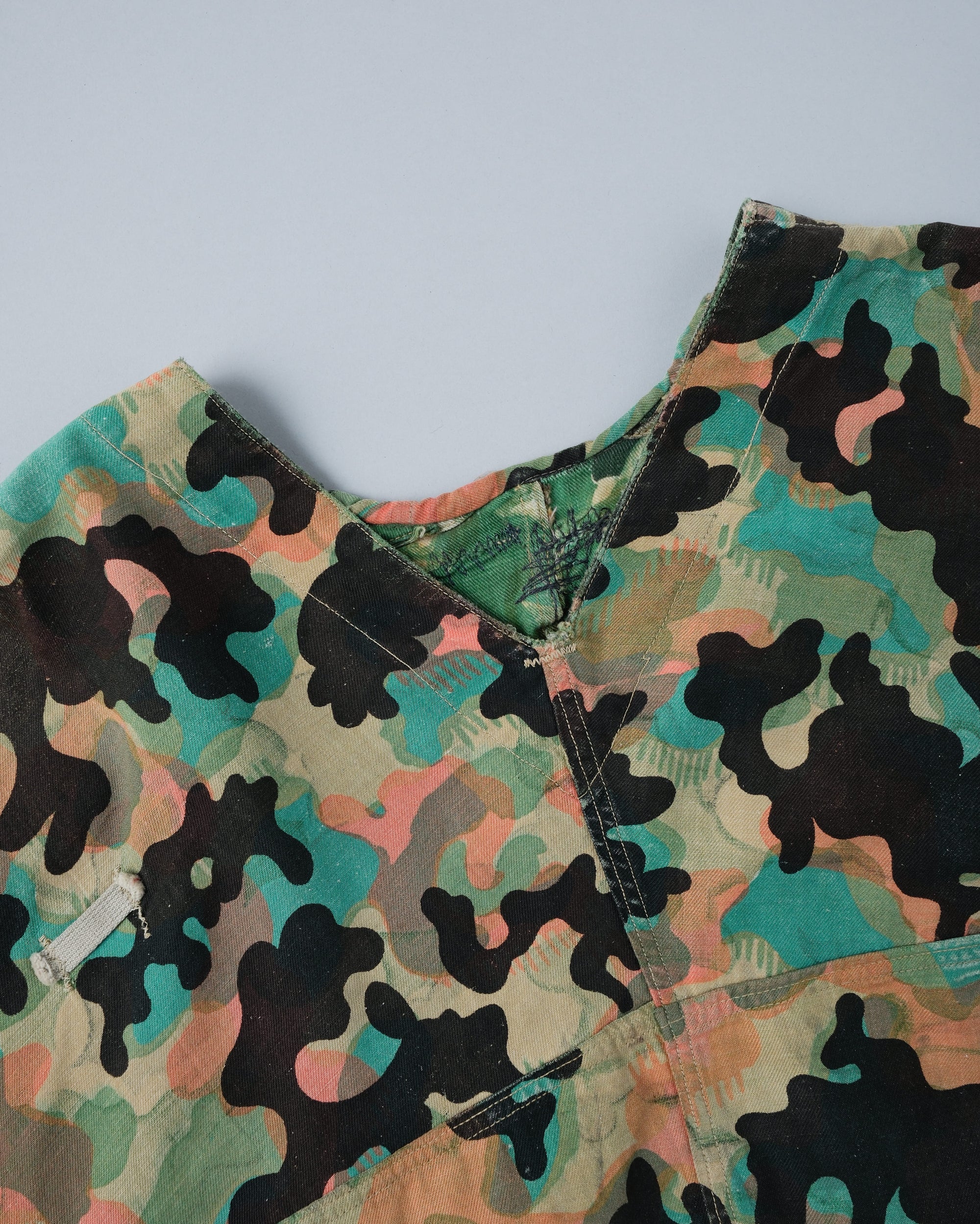 ［~50's］Czechoslovakian Army Dubaky Camouflage Reversible Smock "Modified"