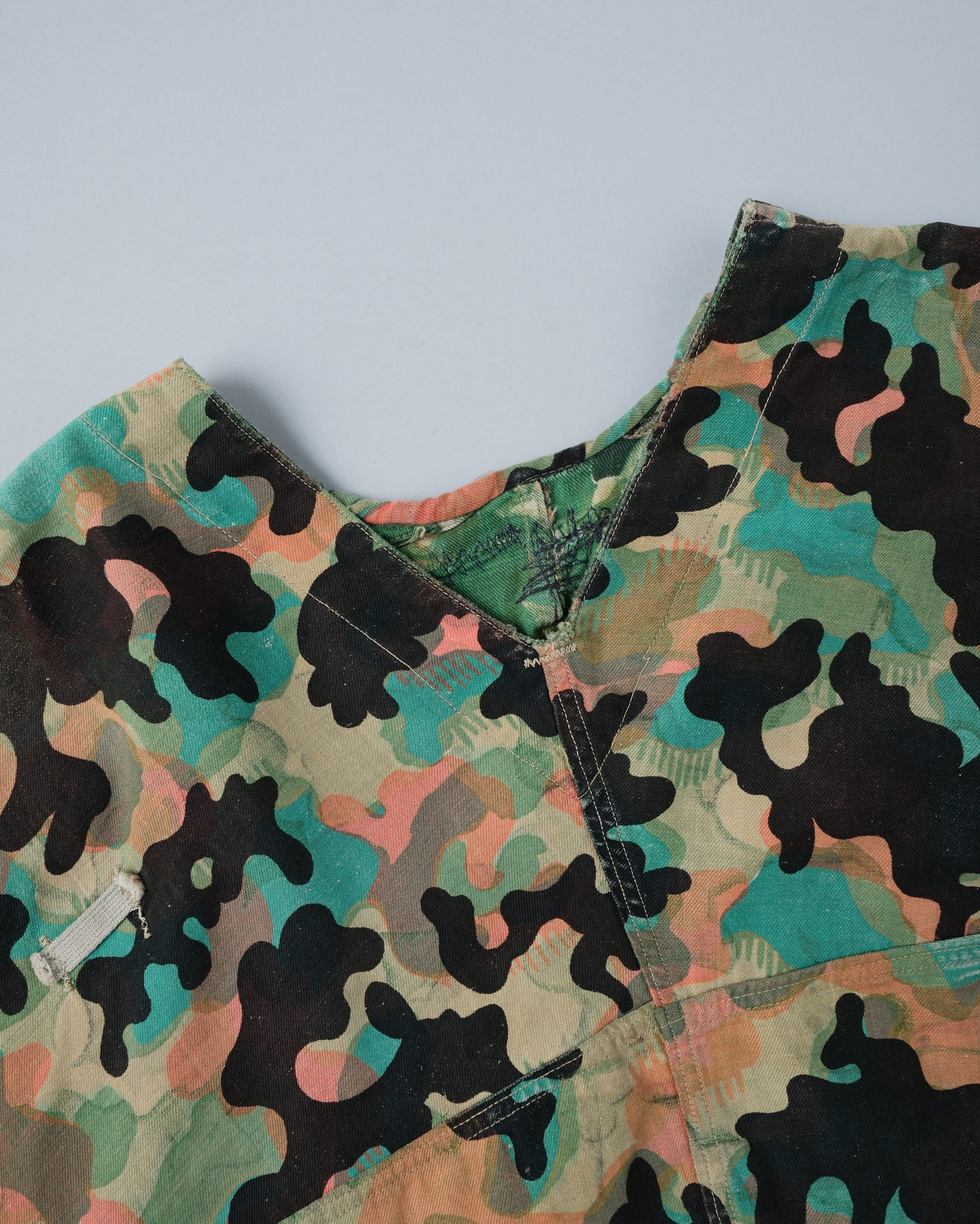 【~50's】Czechoslovakian Army Dubaky Camouflage Reversible Smock "Modified"