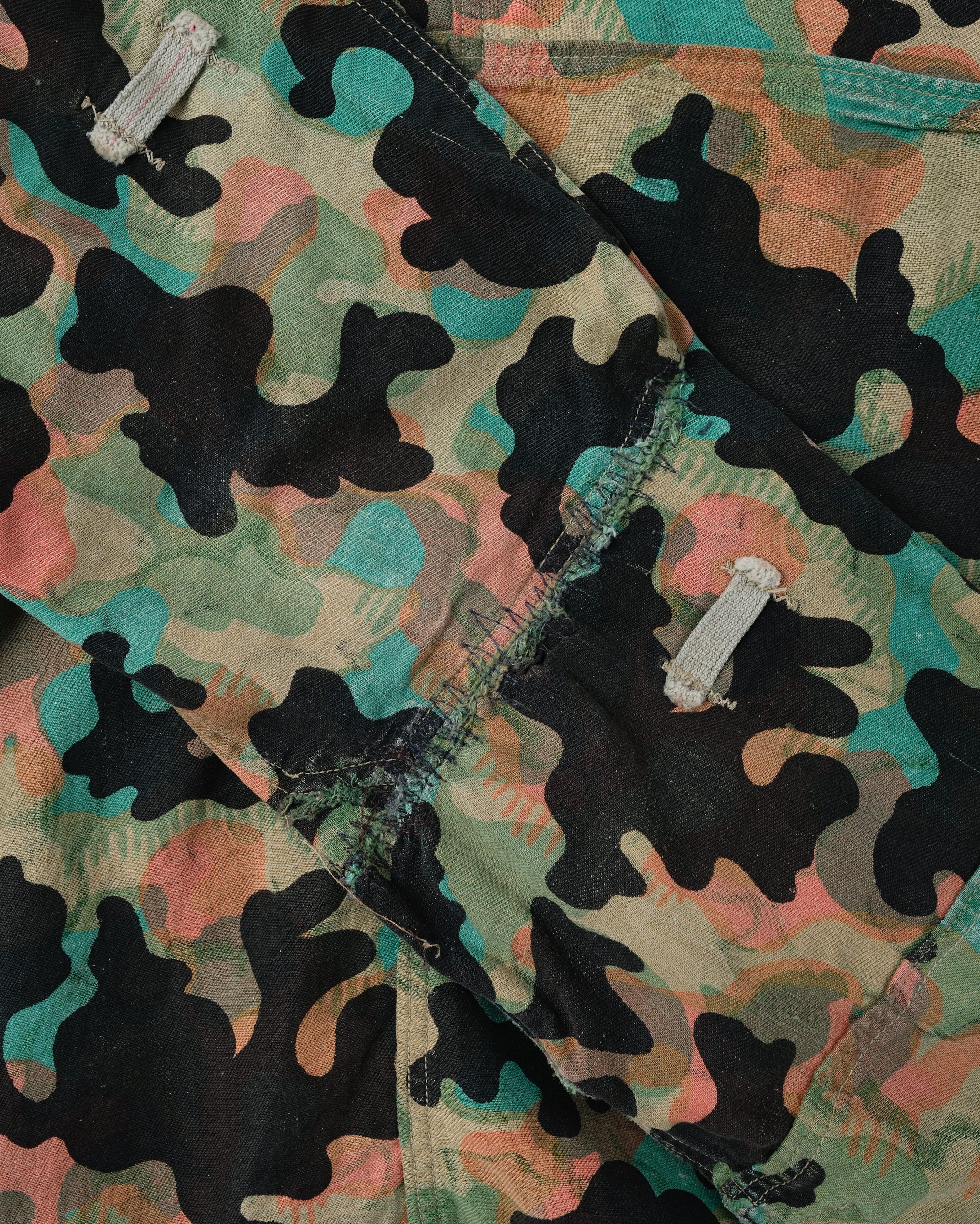 【~50's】Czechoslovakian Army Dubaky Camouflage Reversible Smock "Modified"