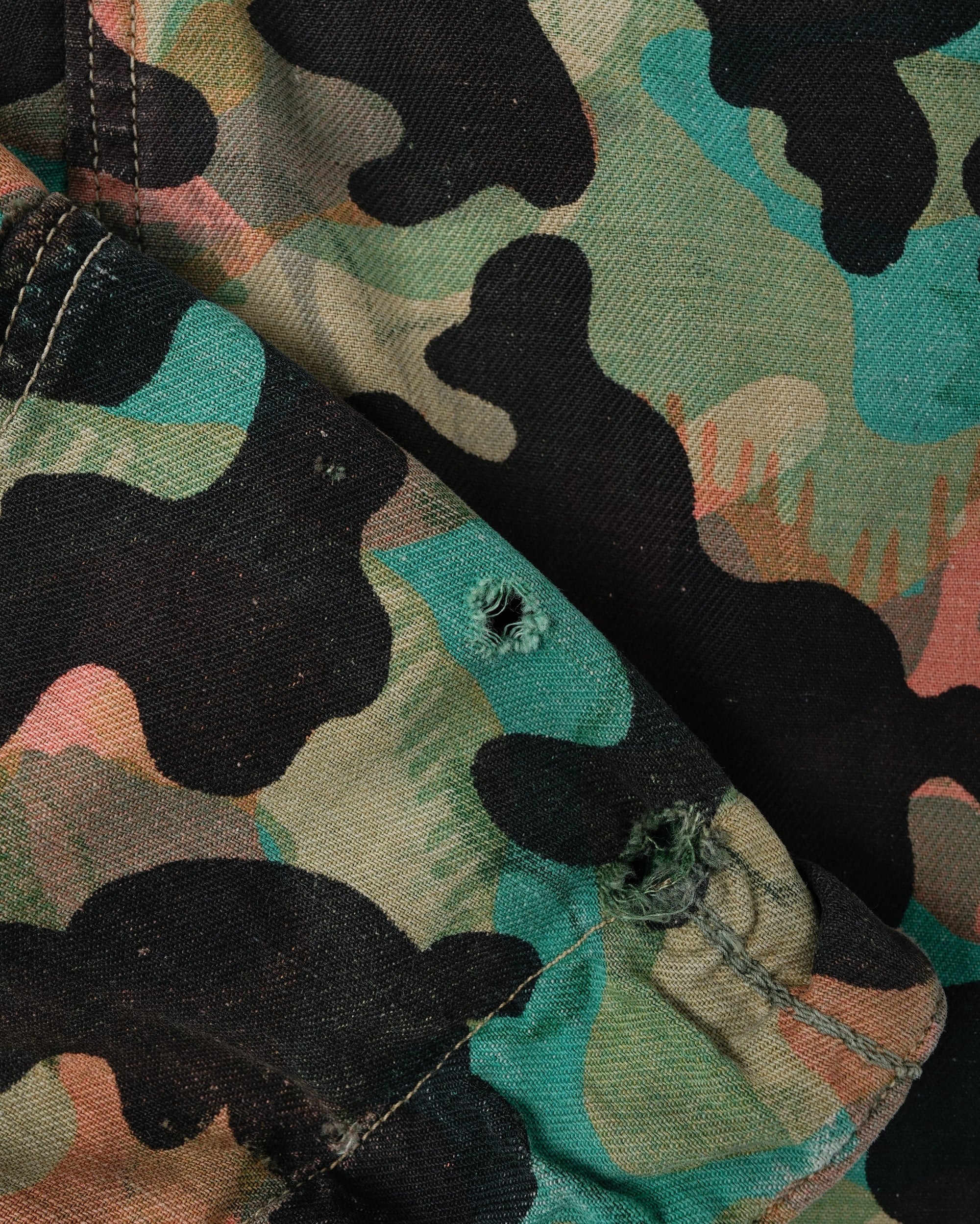 ［~50's］Czechoslovakian Army Dubaky Camouflage Reversible Smock "Modified"