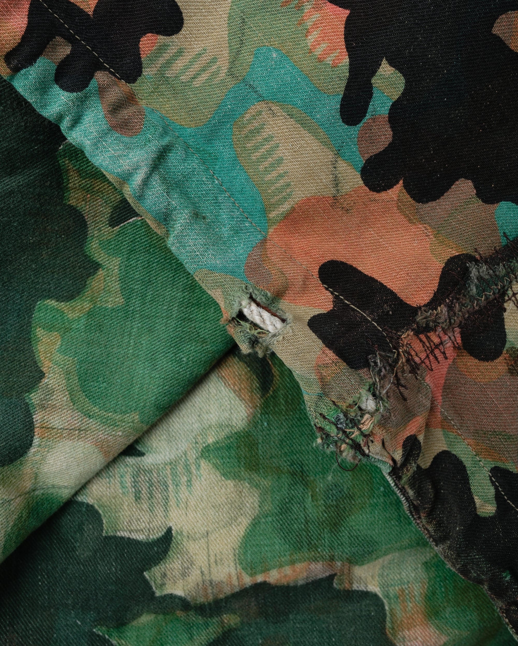 ［~50's］Czechoslovakian Army Dubaky Camouflage Reversible Smock "Modified"