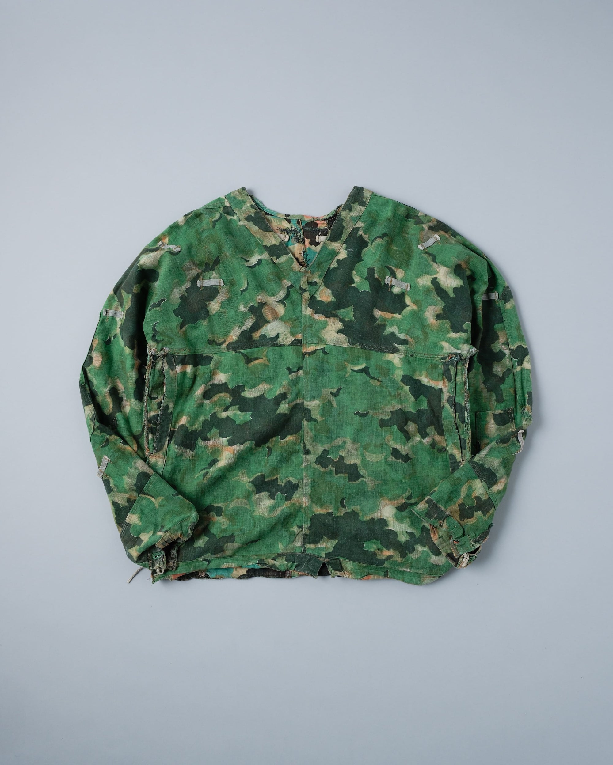［~50's］Czechoslovakian Army Dubaky Camouflage Reversible Smock "Modified"