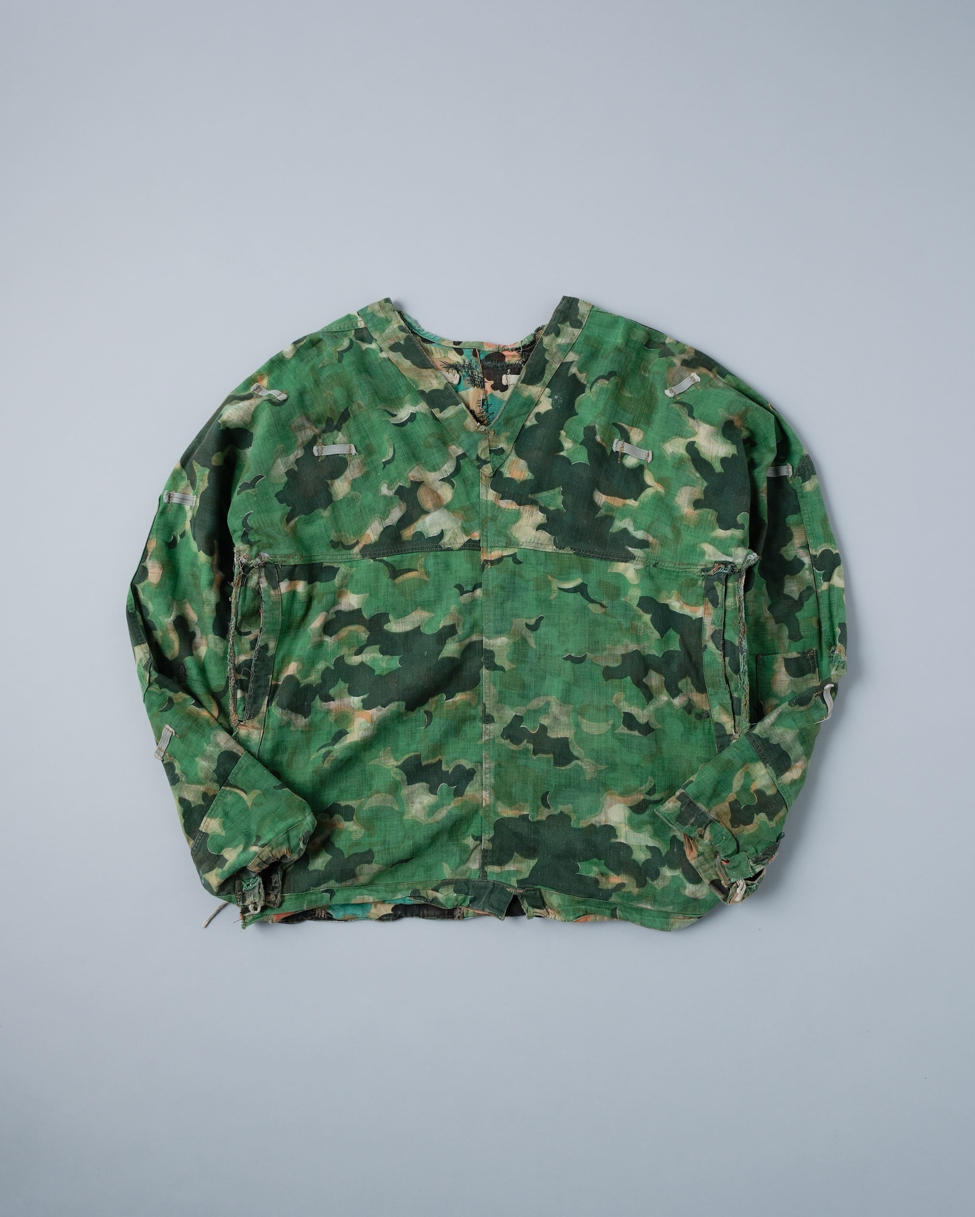 【~50's】Czechoslovakian Army Dubaky Camouflage Reversible Smock "Modified"