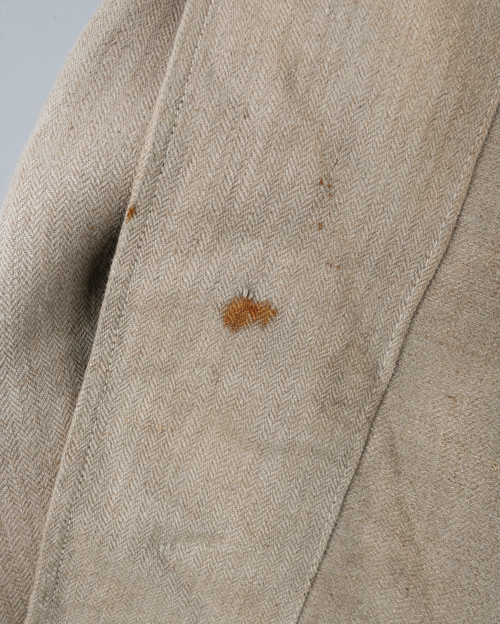［~40's］WWII German Air Force Drillich HBT Linen Work Jacket "Luftwaffe" "Dead Stock"