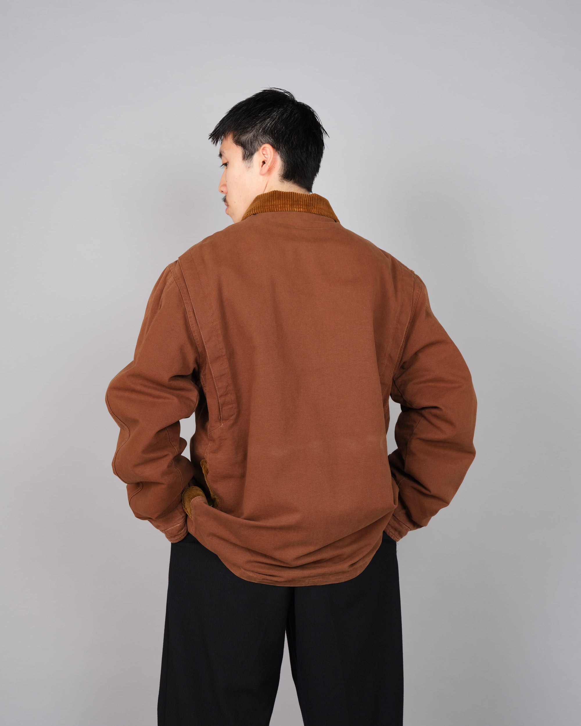 ［~80's］Old J.TAVERNITI Boa Lined Hunting Jacket Size.XL