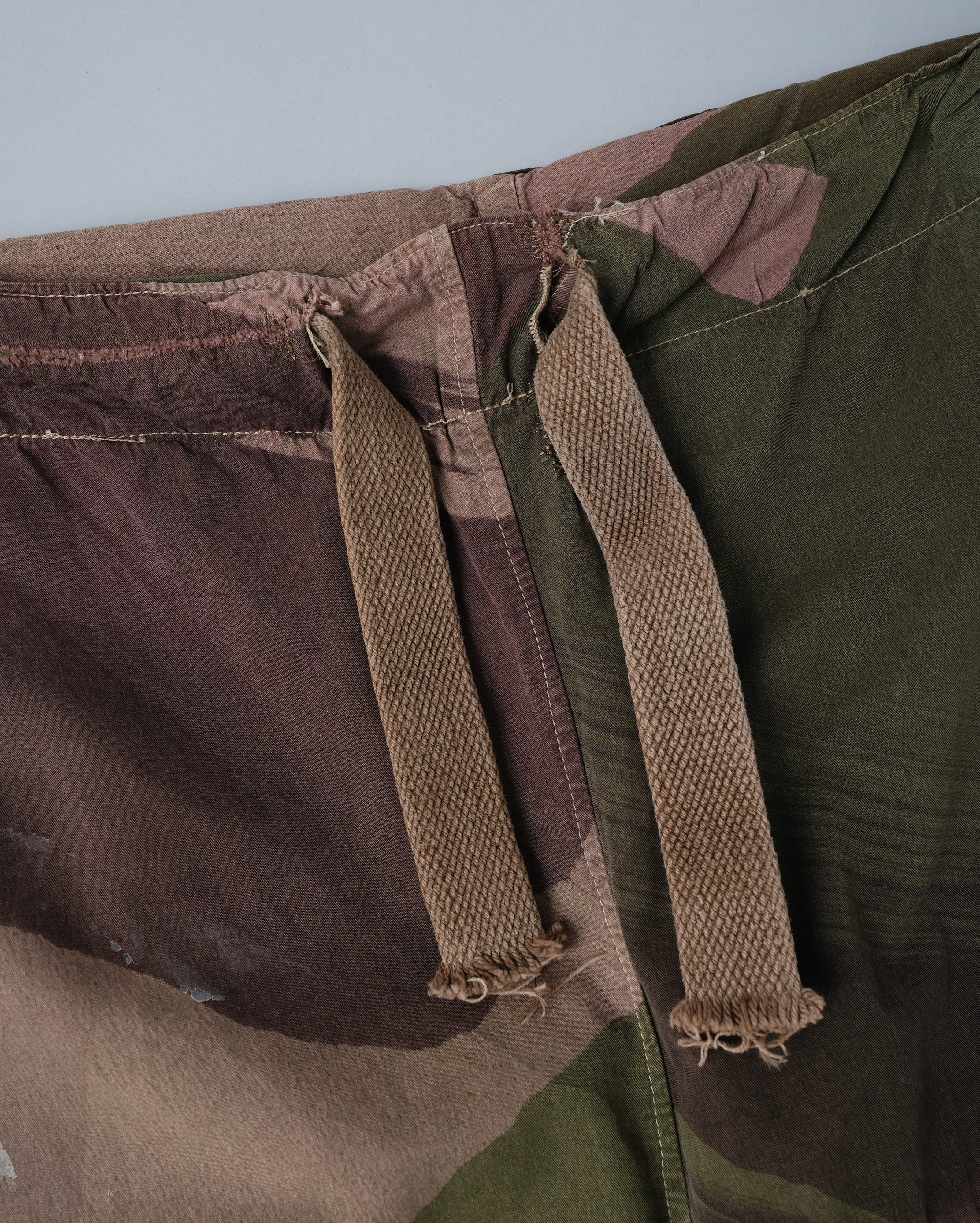 [~40's] WW II British Army Camouflage Windproof Trousers "SAS"