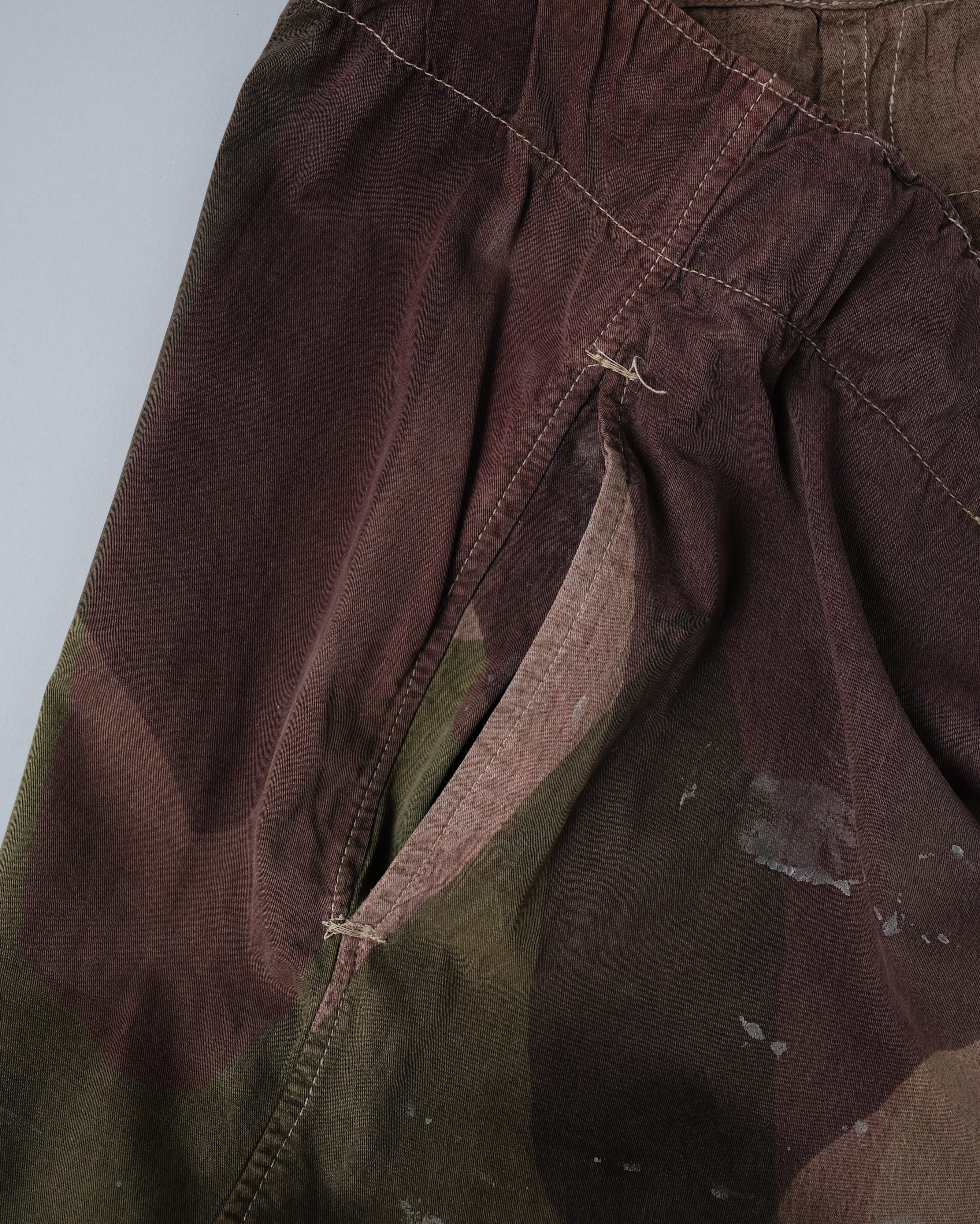 [~40's] WW II British Army Camouflage Windproof Trousers "SAS"